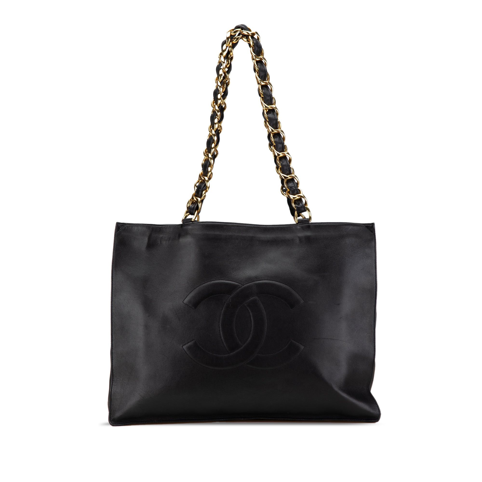 Chanel Chanel CC Lambskin XL Tote Black Size ONE SIZE - 1 Thumbnail