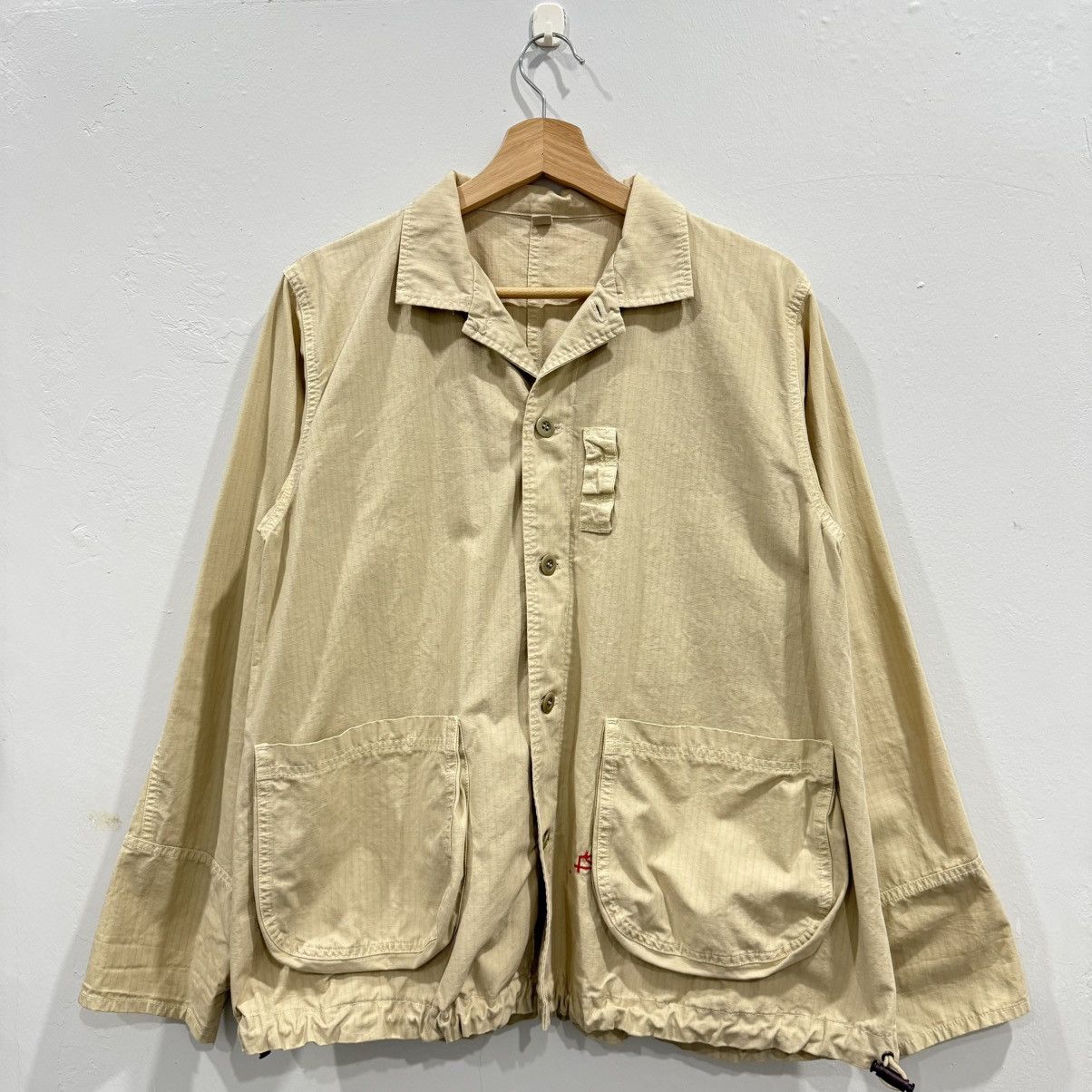 Issey Miyake Rare Hai Sporting Gear HBT Button Up Jacket Size US M / EU 48-50 / 2 - 1 Thumbnail