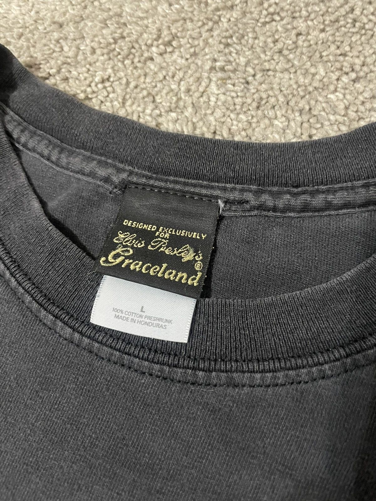 Band Tees × Vintage Vintage 90s Elvis Presley Graphic Tee Shirt Mens Size Large Size US L / EU 52-54 / 3 - 3 Thumbnail