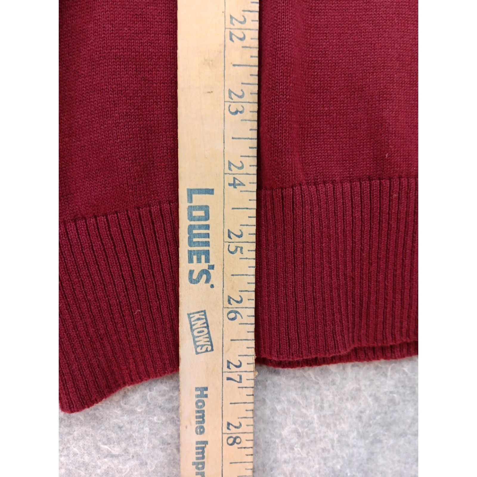 Tommy Hilfiger Tommy Hilfiger Sweater Men M Red Logo V-Neck NWT Signature Pullover Cotton Size US M / EU 48-50 / 2 - 6 Thumbnail