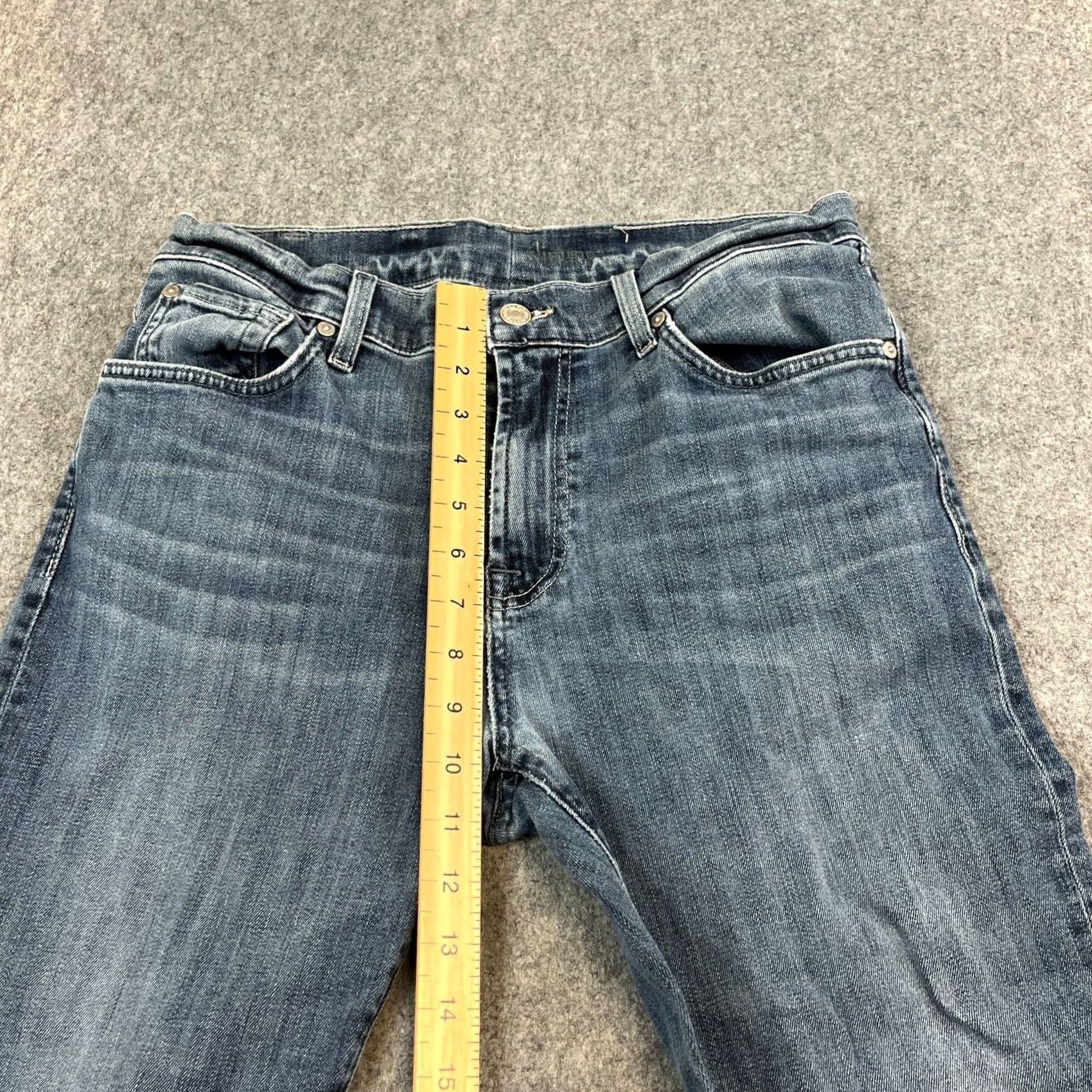 7 For All Mankind 7 For All Mankind Slimmy Jeans Slim Tapered 30 Regular Mens Denim Blue Mid Wash 7 For All Mankind Jeans Size US 30 / EU 46 - 5 Thumbnail