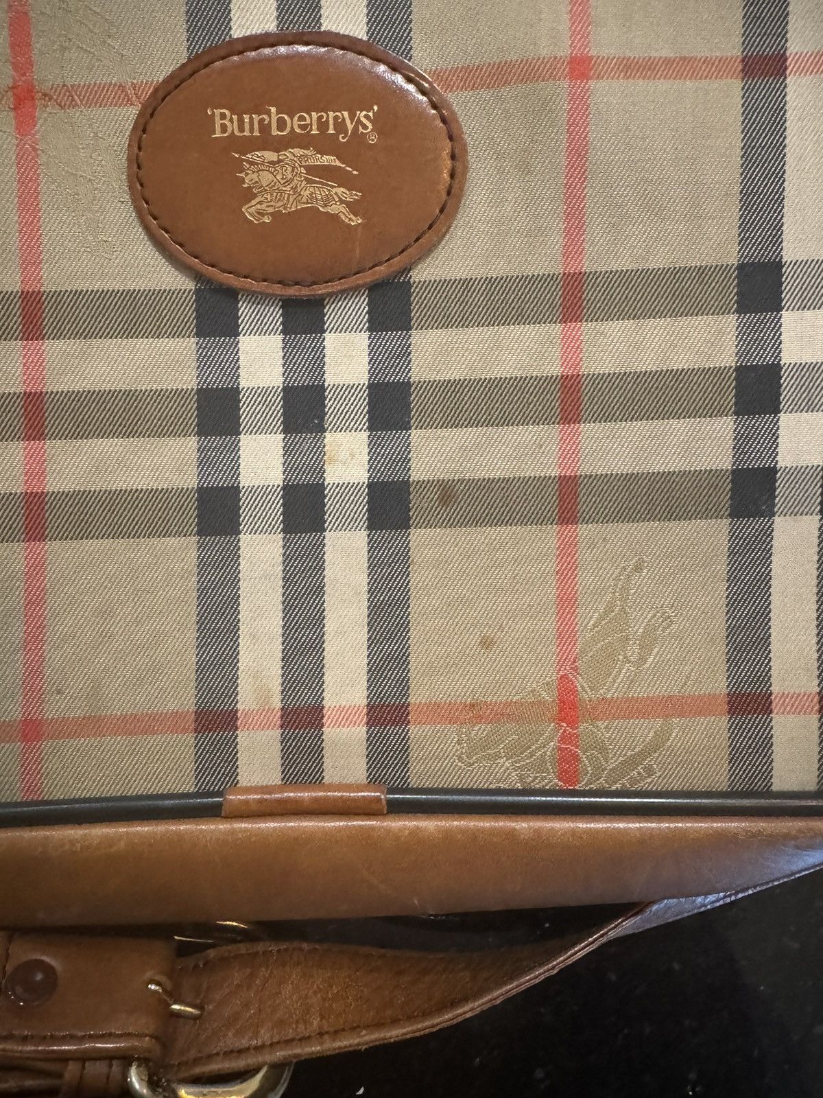 Burberry Burberry Nova Check Shadow Horse Shoulder Bag Size ONE SIZE - 7 Thumbnail