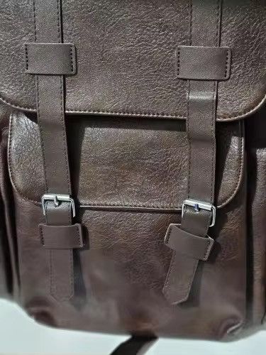 Japanese Brand × Vintage Backpack PU Leather Bagpack Size ONE SIZE - 2 Thumbnail