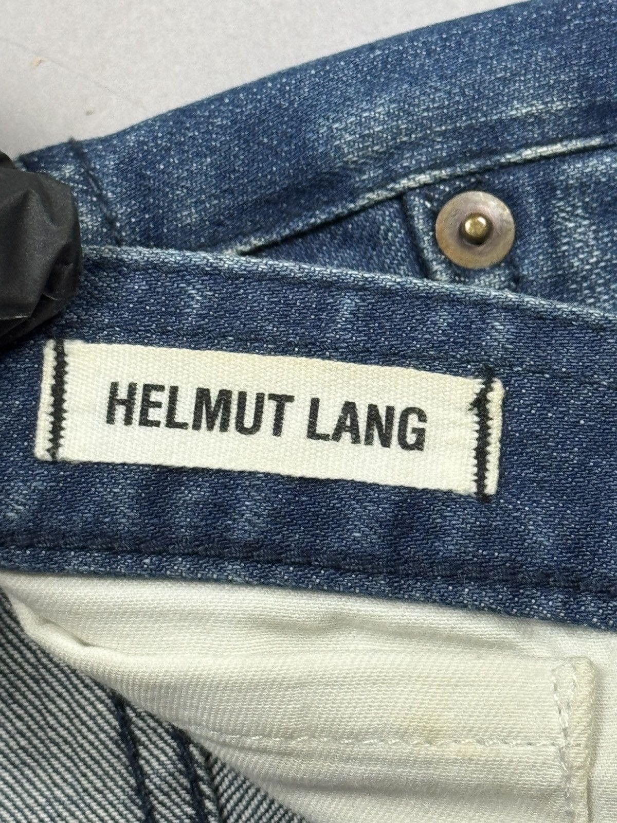 Helmut Lang Helmut Lang Side-Zip Skinny Jeans(Blue/32) Size US 32 / EU 48 - 8 Thumbnail