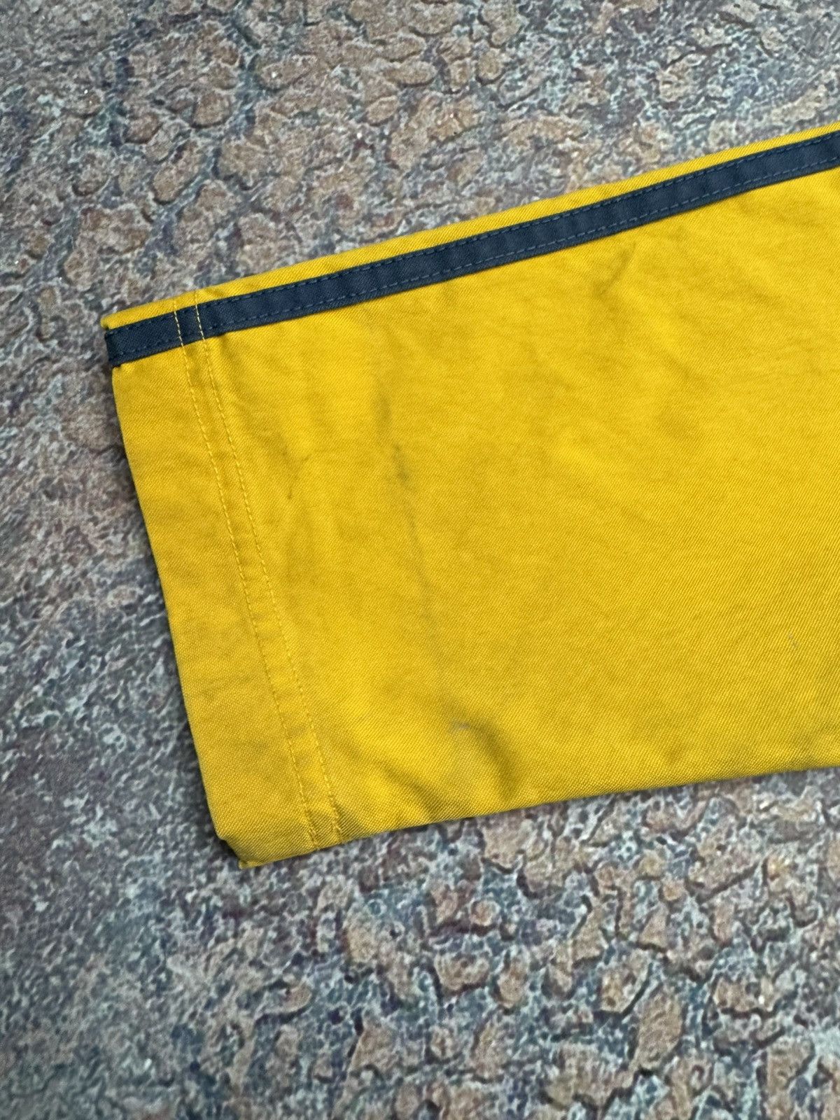 Adidas Vintage Adidas Denim Yellow/black Avantgarde Overshirt Size US L / EU 52-54 / 3 - 11 Thumbnail