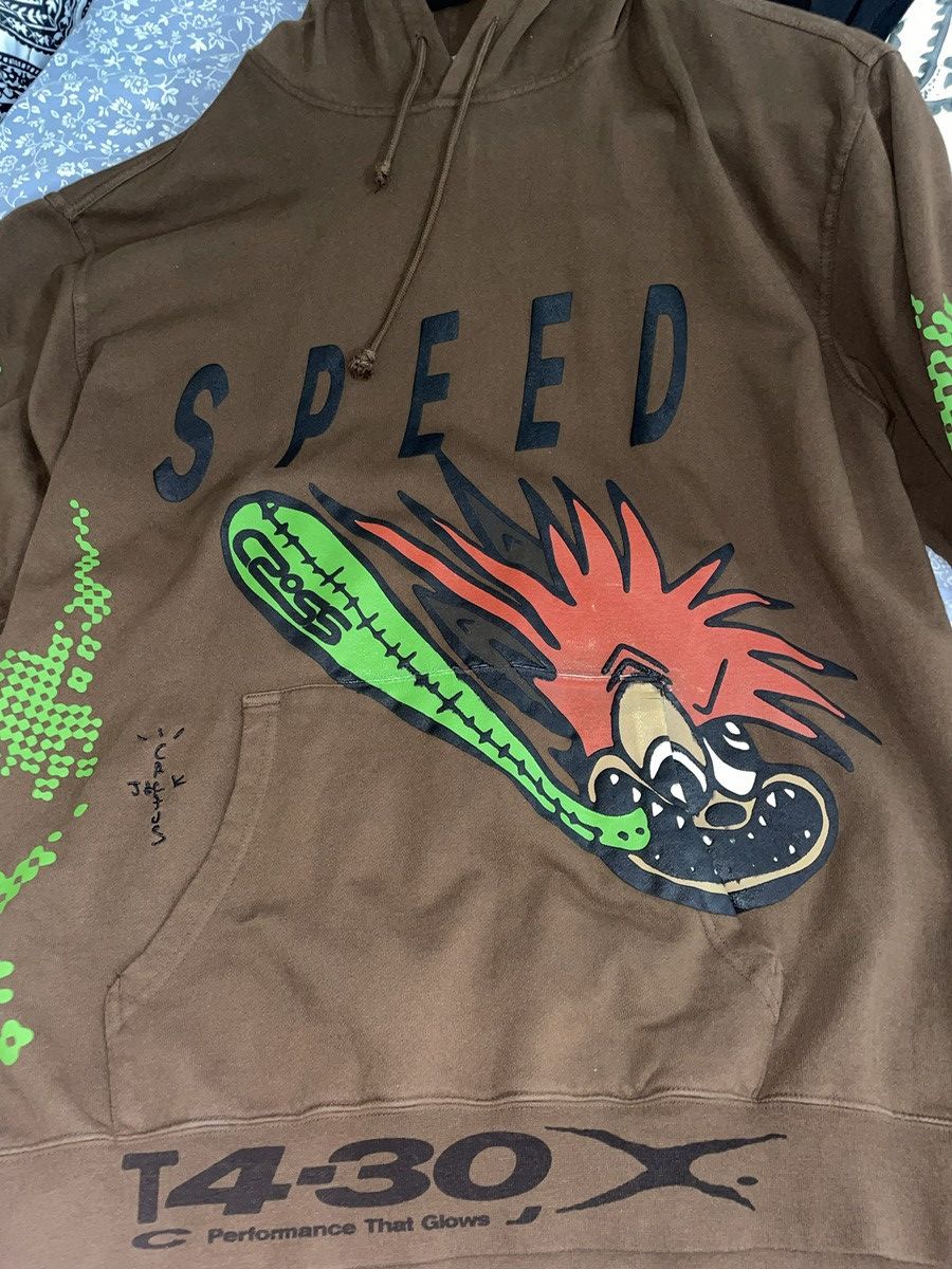 Band Tees × Travis Scott Travis Scott Cactus Jack Speed Hoodie Size US XL / EU 56 / 4 - 2 Thumbnail