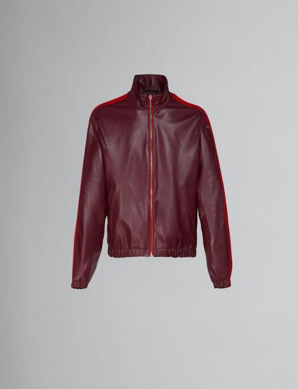 Marni o1w1db10326 Bomber Jacket in Brown Size US L / EU 52-54 / 3 - 1 Thumbnail