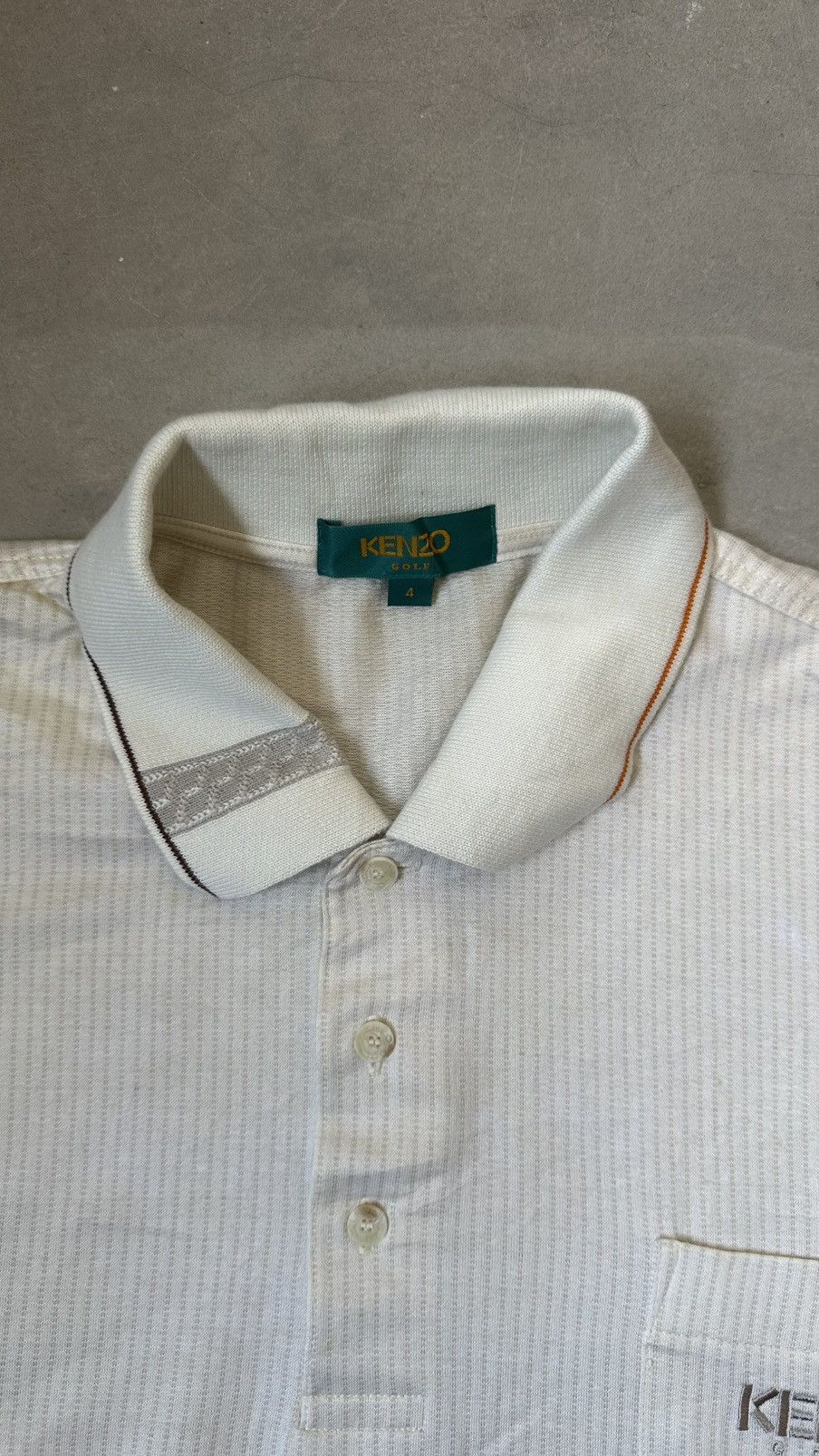 Kenzo KENZO GOLF LONG SLEEVE POLO Size US XL / EU 56 / 4 - 5 Thumbnail