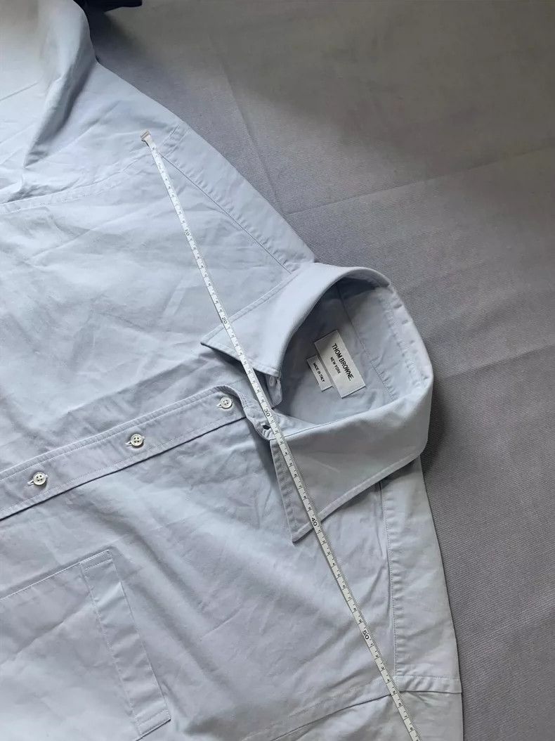 Thom Browne Thom Browne A wide-blade shirt Size US L / EU 52-54 / 3 - 7 Thumbnail