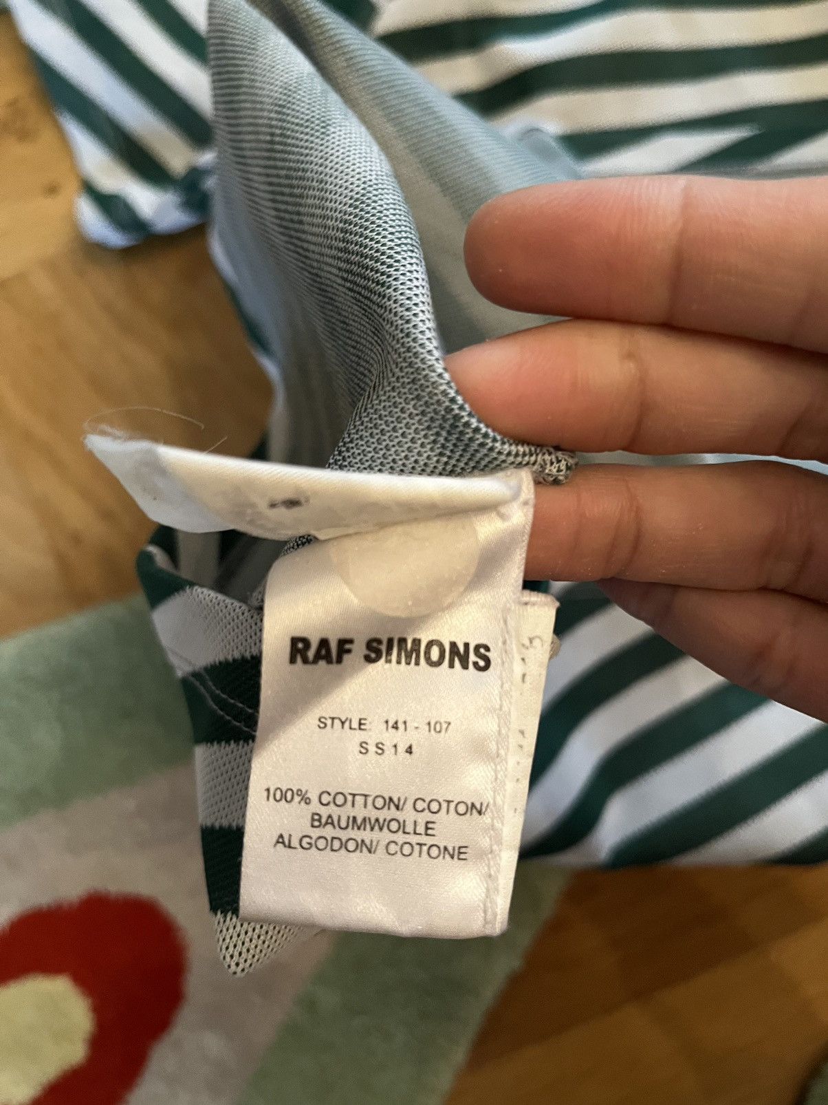 Raf Simons Insane RAF Simons SS14 short sleeve polo! Size US M / EU 48-50 / 2 - 8 Thumbnail