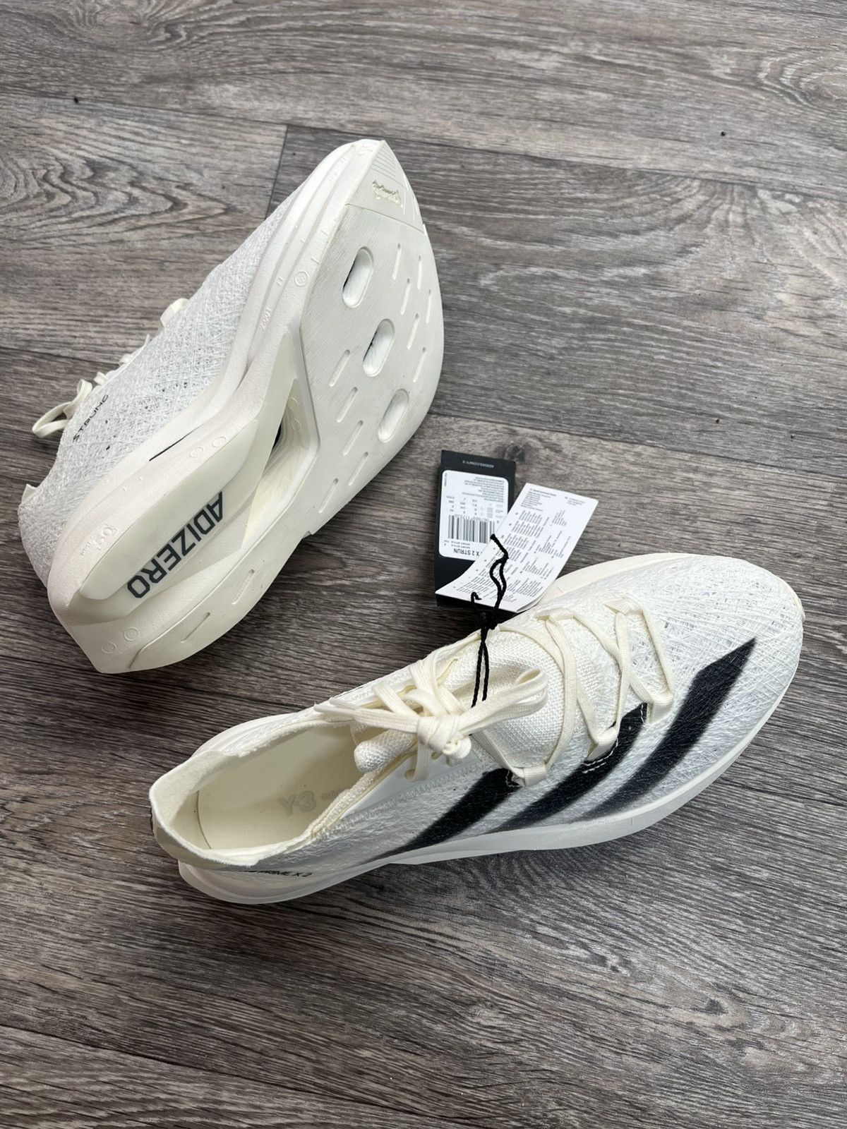 Adidas × Y-3 × Yohji Yamamoto Adidas Y-3 Yohji Yamamoto Prime X2 Strung White Size US 8.5 / EU 41-42 - 9 Thumbnail