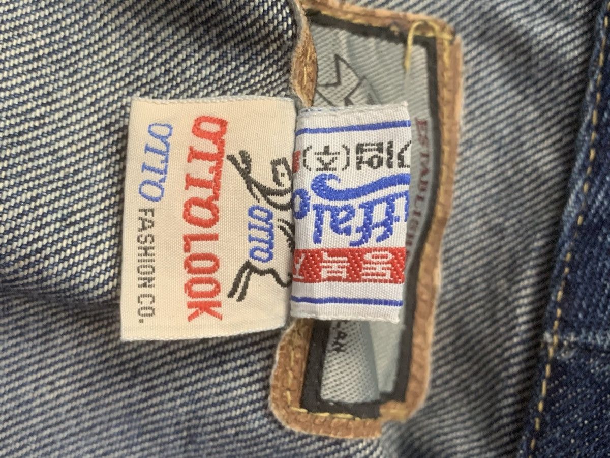 Japanese Brand Rare Design Vintage Otto Look Denim Jackets Size XL / US 12-14 / IT 48-50 - 5 Thumbnail