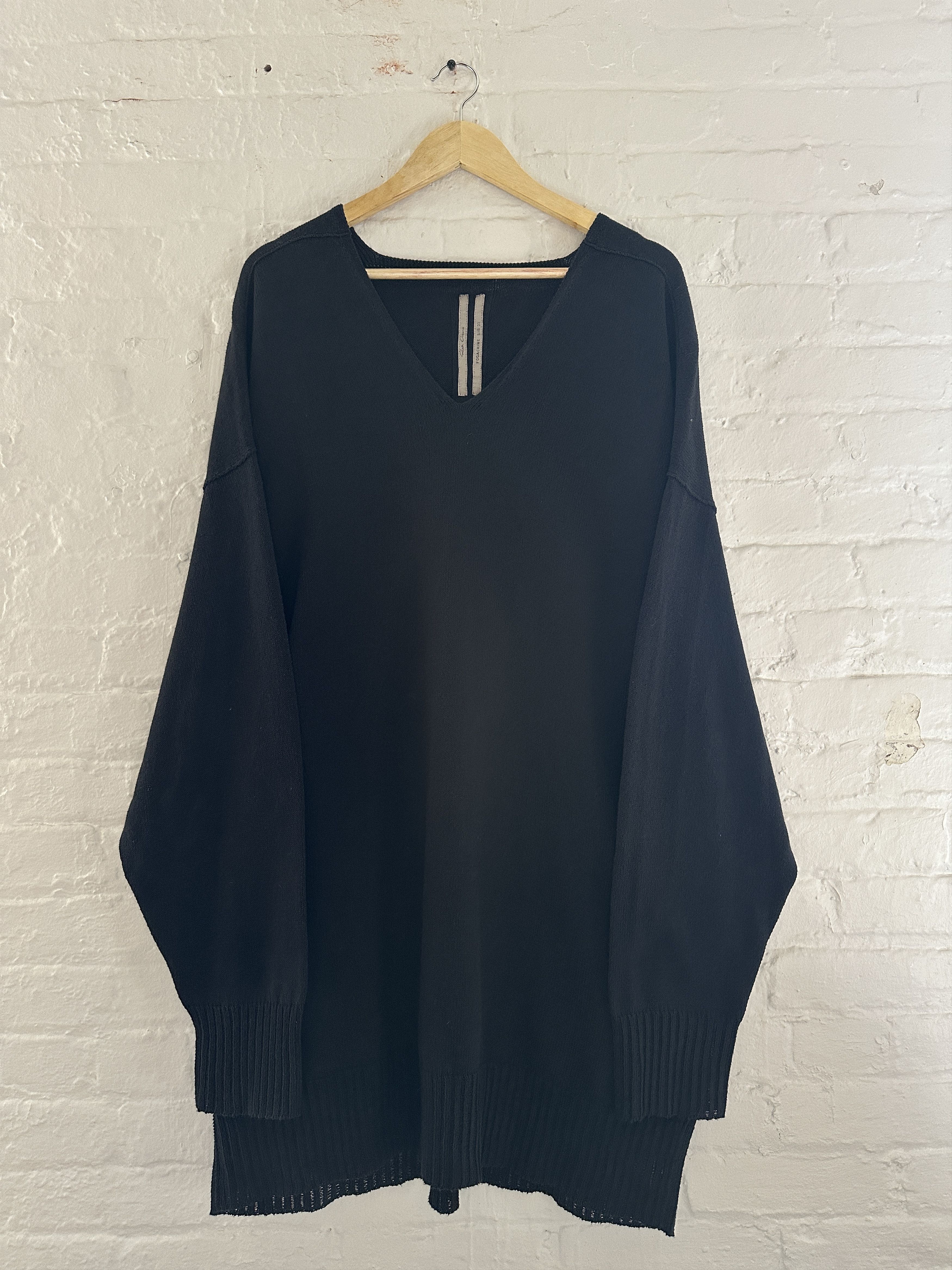 Rick Owens Fogachine Oversized Sweater