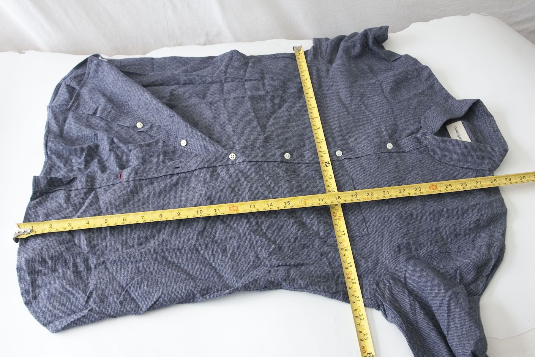 Oliver Spencer Oliver Spencer Shirt Cotton Size 15.5 Dark Blue Size US M / EU 48-50 / 2 - 4 Thumbnail