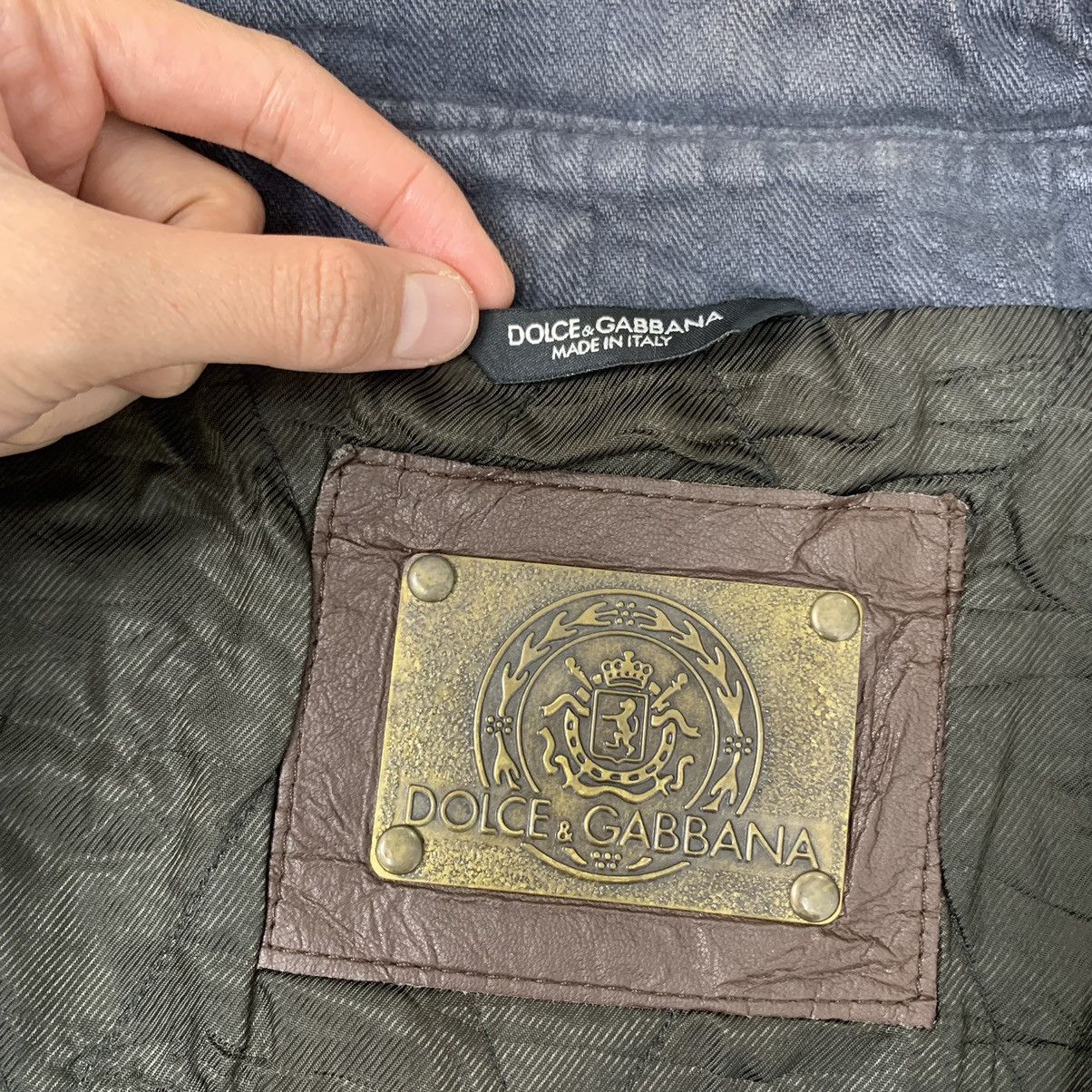 Dolce & Gabbana DOLCE and GABBANA Italy Brand Denim Jeans Motorcycle Bike Size US M / EU 48-50 / 2 - 5 Thumbnail