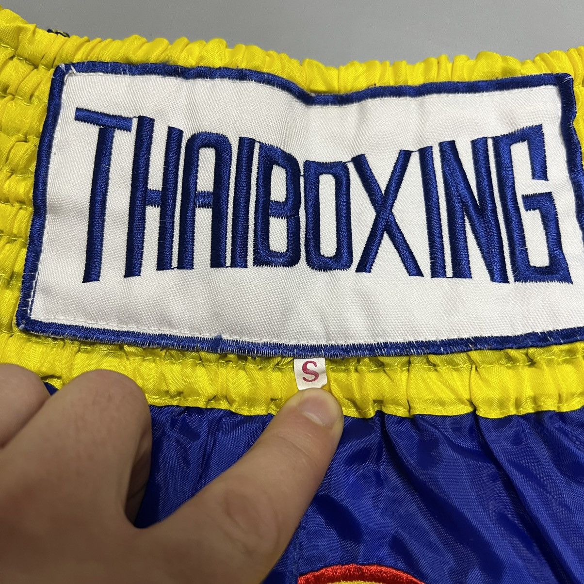Japanese Brand VINTAGE MUAY THAI BOXING SPORT QUALITY LIGHT SHORTS Size US 30 / EU 46 - 9 Thumbnail