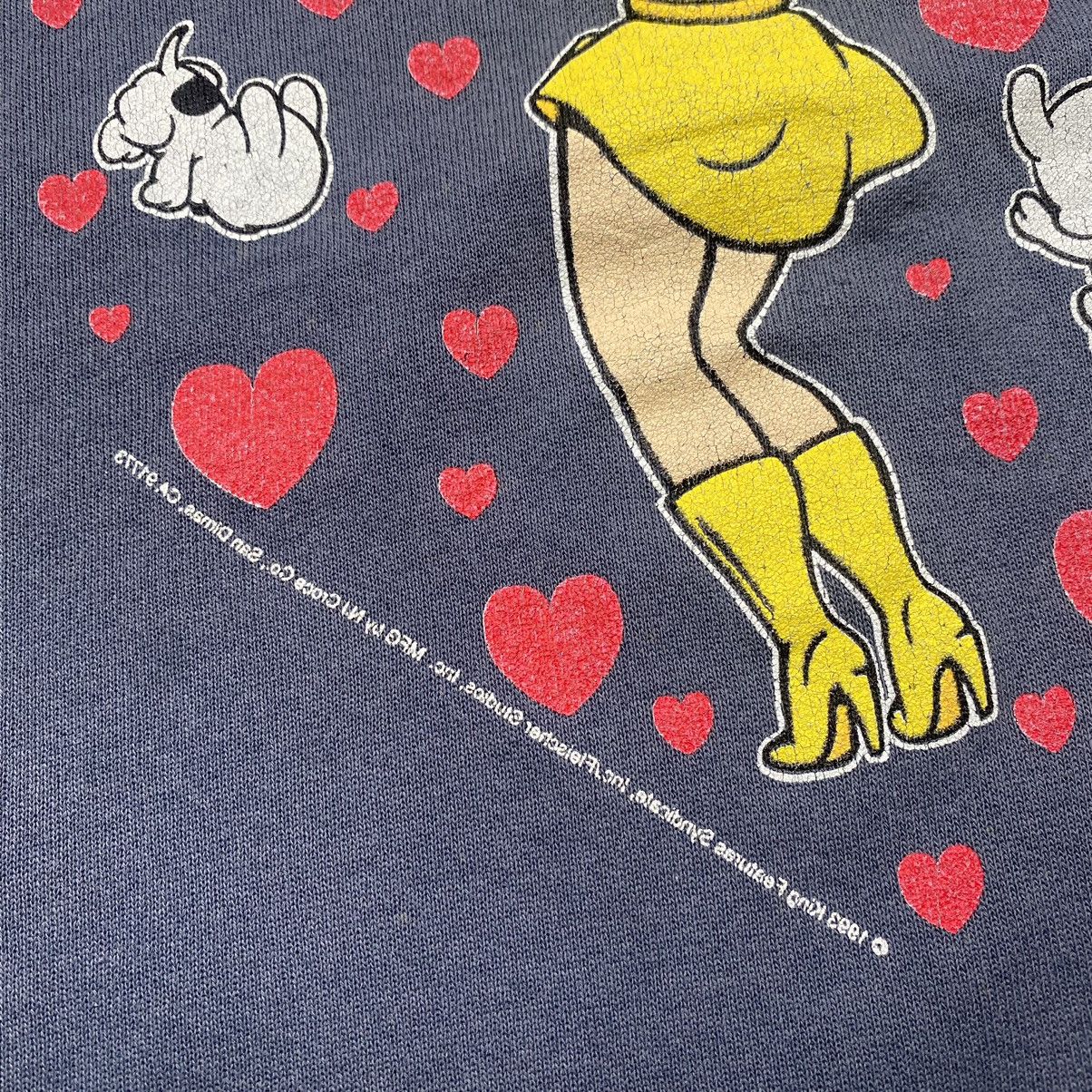 Cartoon Network × Hanes Rare Grail 1993 Betty Boop Mirrored Crewneck Size US L / EU 52-54 / 3 - 10 Thumbnail