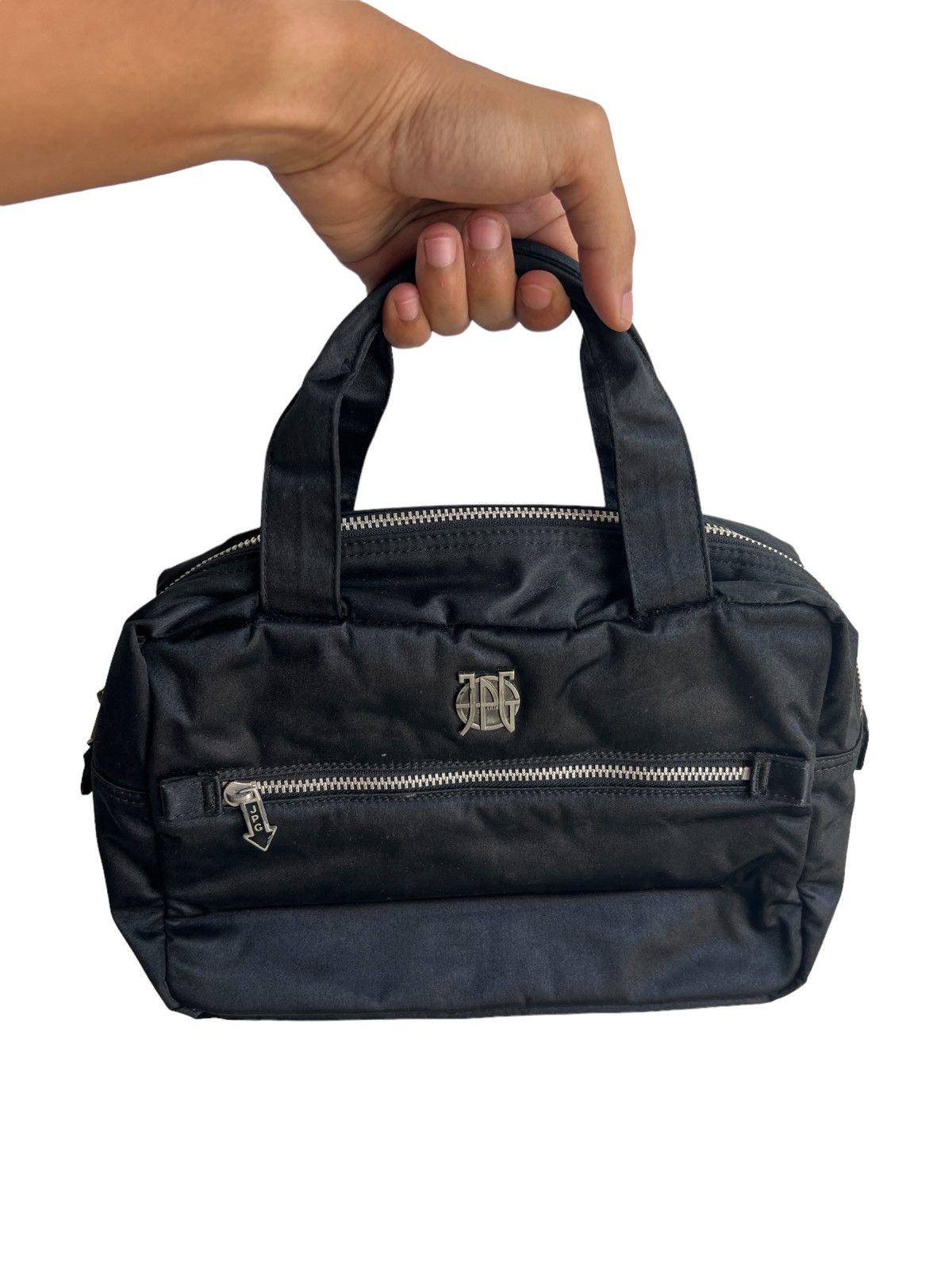 Jean Paul Gaultier 1990s Jean Paul Gaultier Cyberpunk Logo Nylon Carry Bag Size ONE SIZE - 3 Thumbnail
