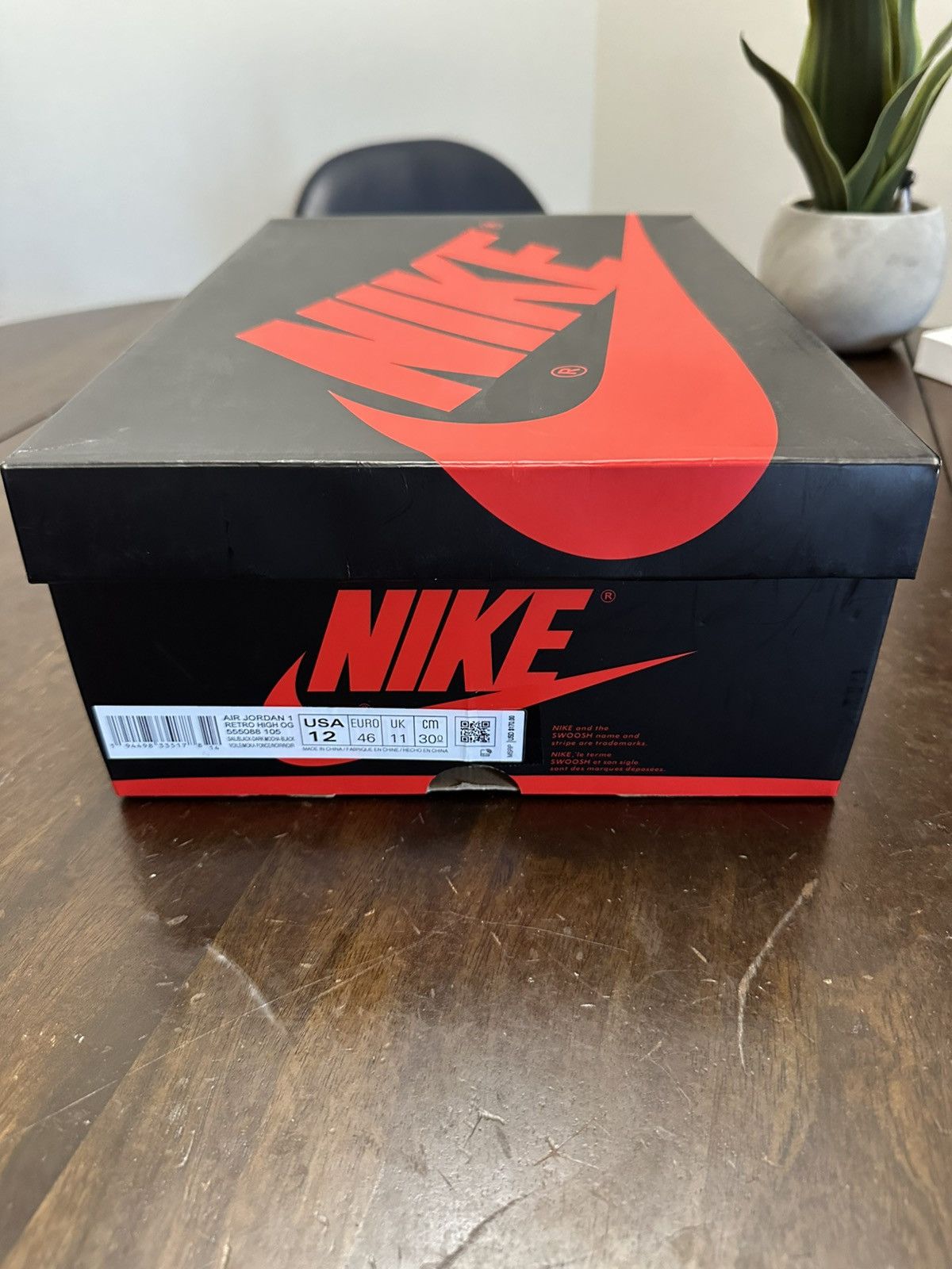 Nike Jordan 1 Dark Mocha High Size US 12 / EU 45 - 8 Thumbnail