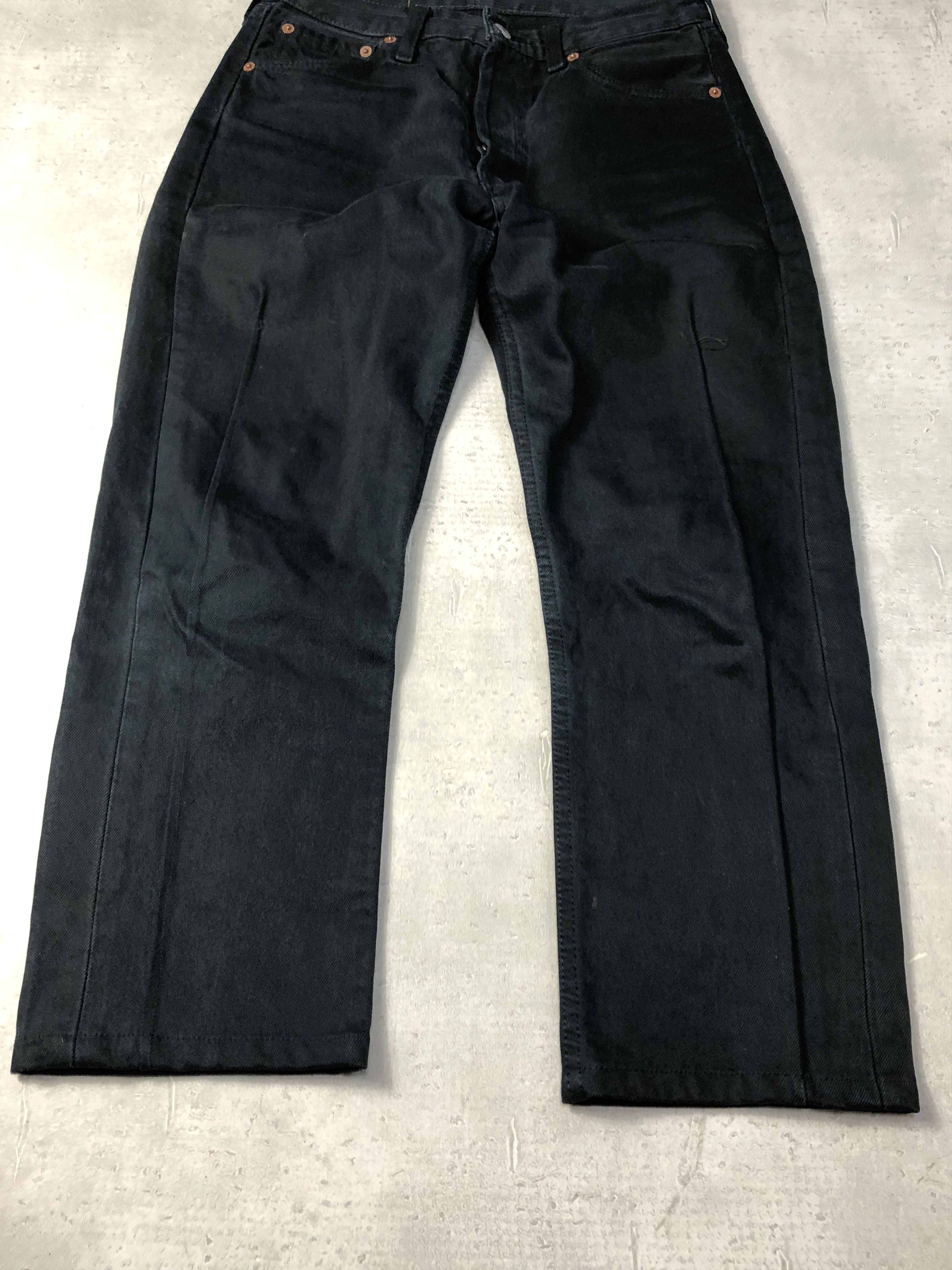Levi's Levis 501 black denim pants 27-2-18 256 Size US 28 / EU 44 - 7 Thumbnail
