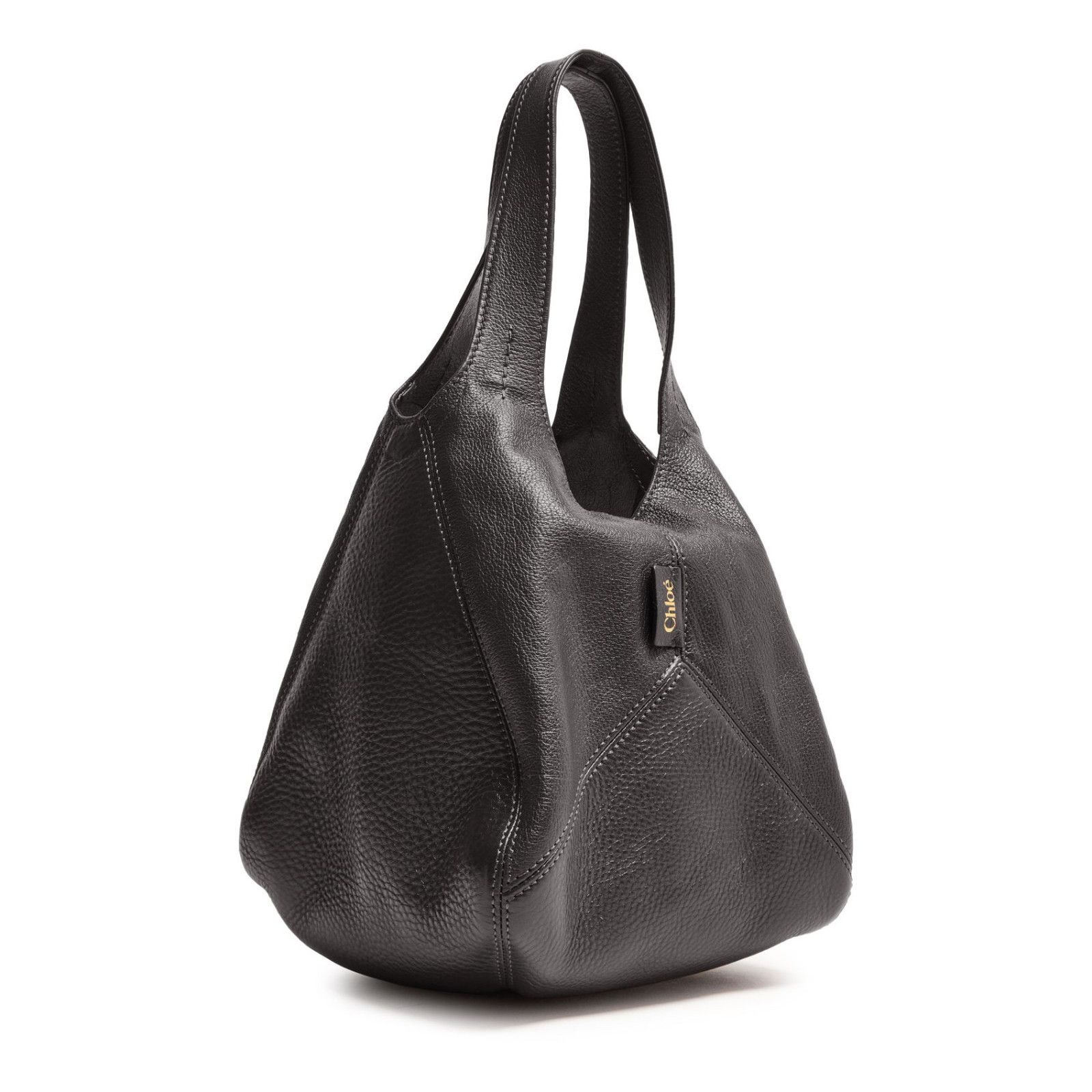 Chloe Chloe Balloon Black Leather Shoulder Bag New & Authentic Size ONE SIZE - 2 Thumbnail