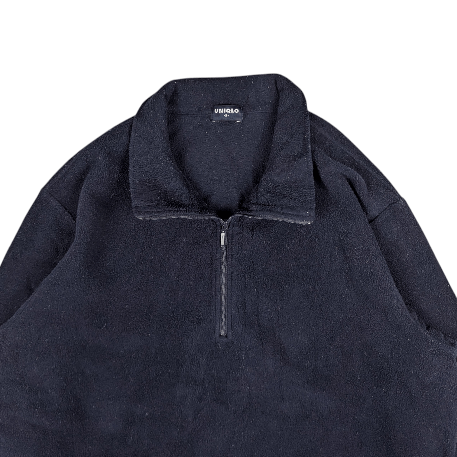 Uniqlo Vintage 90's UNIQLO Half Zipper Up Fleece Sweatshirts Size US M / EU 48-50 / 2 - 5 Thumbnail