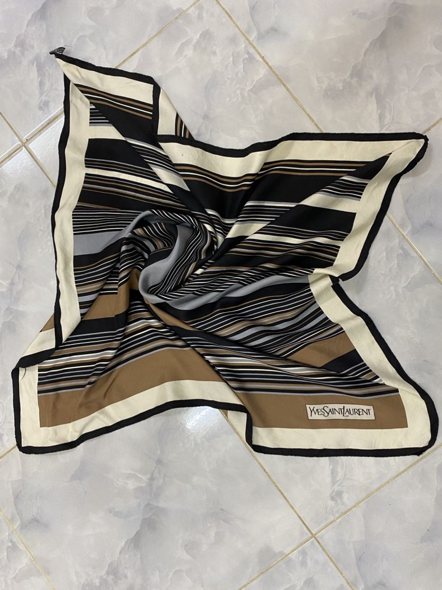 Vintage × Yves Saint Laurent Yves Saint Laurent Scarves Size ONE SIZE - 1 Thumbnail