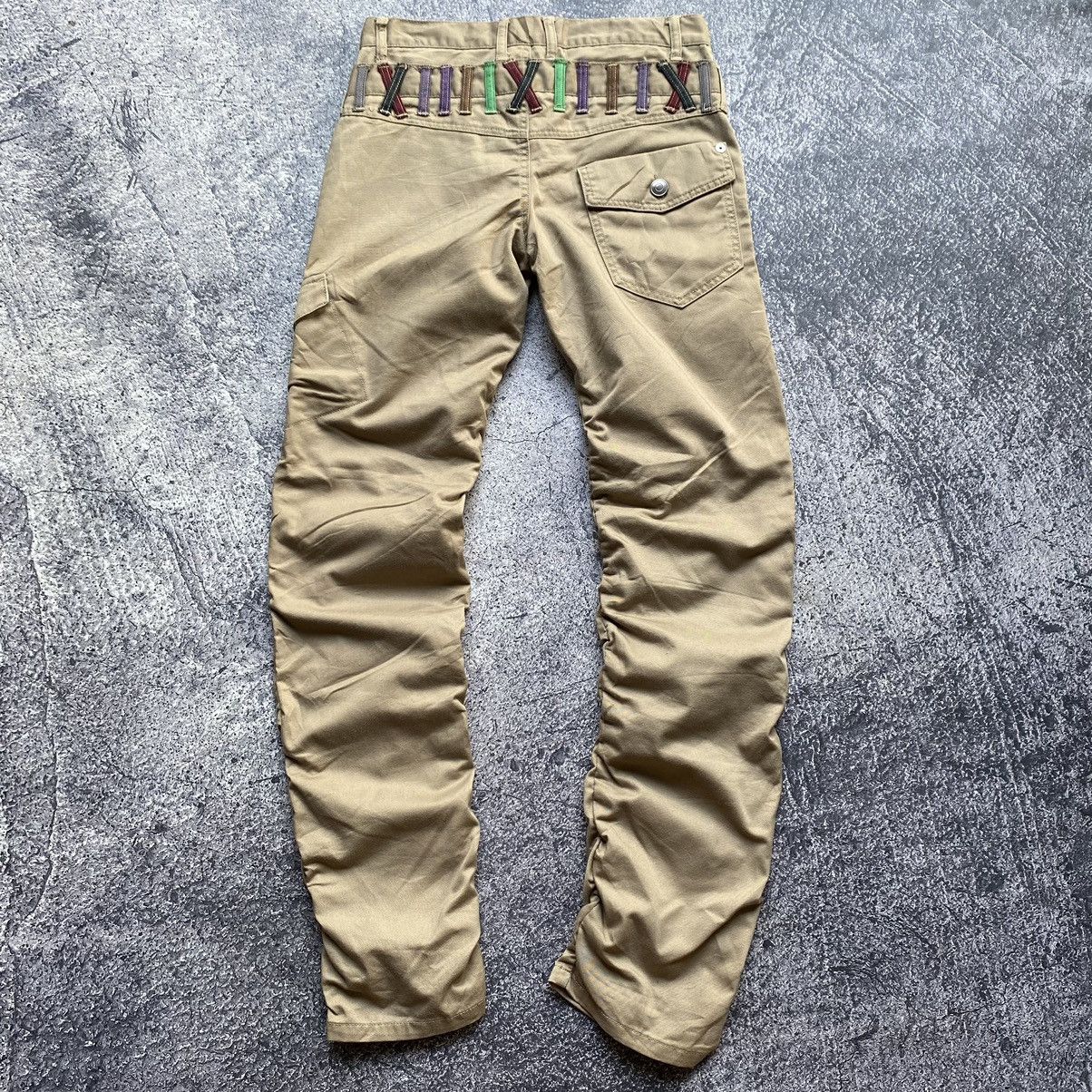 Japanese Brand Rare🔥 Roushatte Double Waist Stacked Vintage Pants Size US 31 - 2 Thumbnail