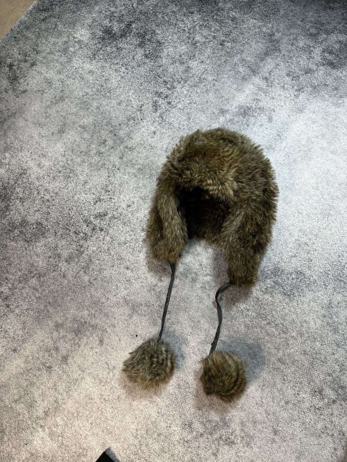 Japanese Brand Y2K Ushanka Hat Fur Streetwear Avant Garde Alt Rare USA Size ONE SIZE - 3 Thumbnail