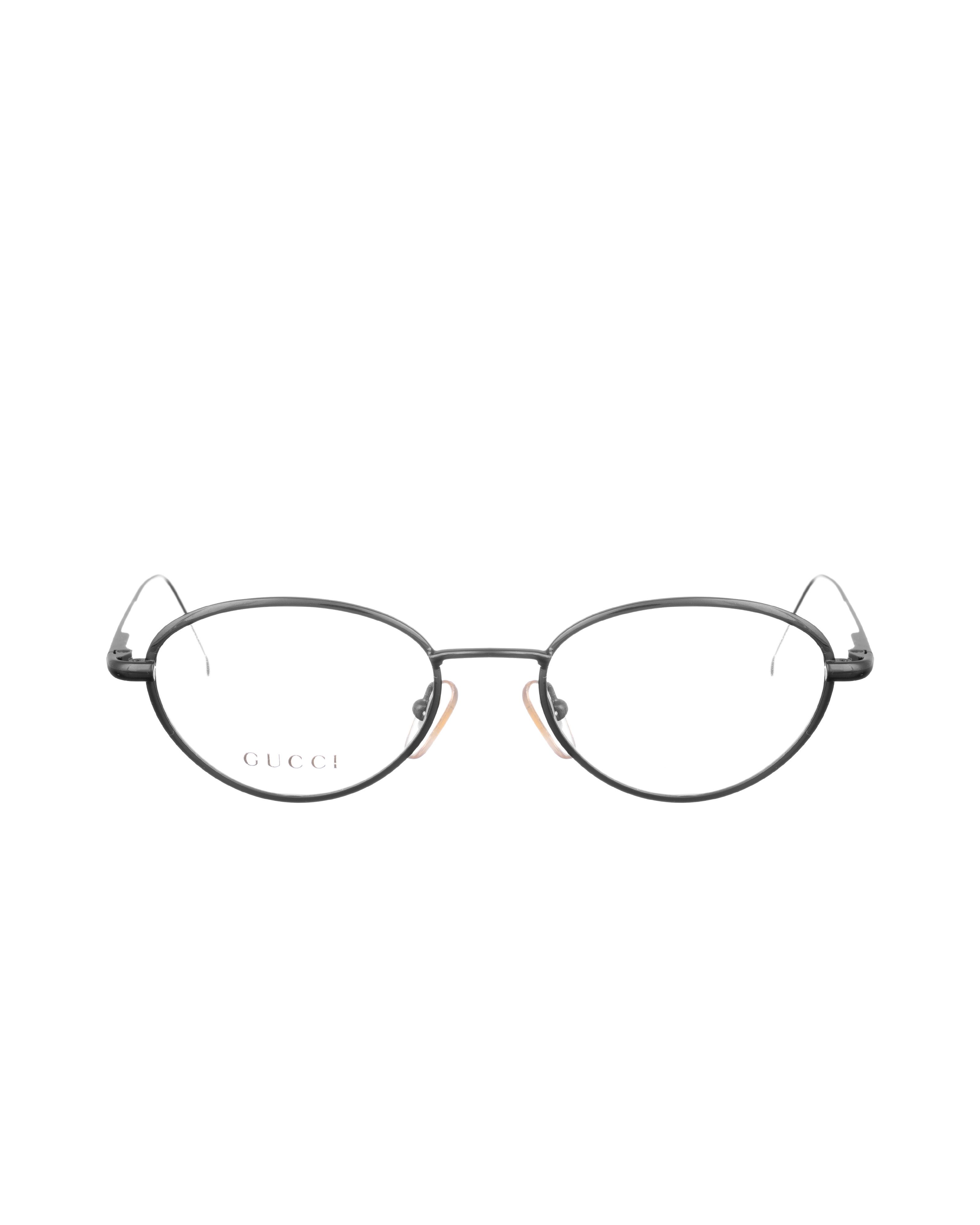 Gucci Gucci 00s Classic Retro Black Oval Glasses Size ONE SIZE - 2 Thumbnail