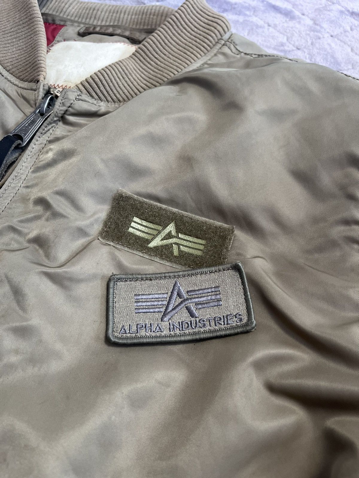Alpha Industries 💥VINTAGE ALPHA INDUSTRIES MA-1 BOMBER Size US XXL / EU 58 / 5 - 8 Thumbnail