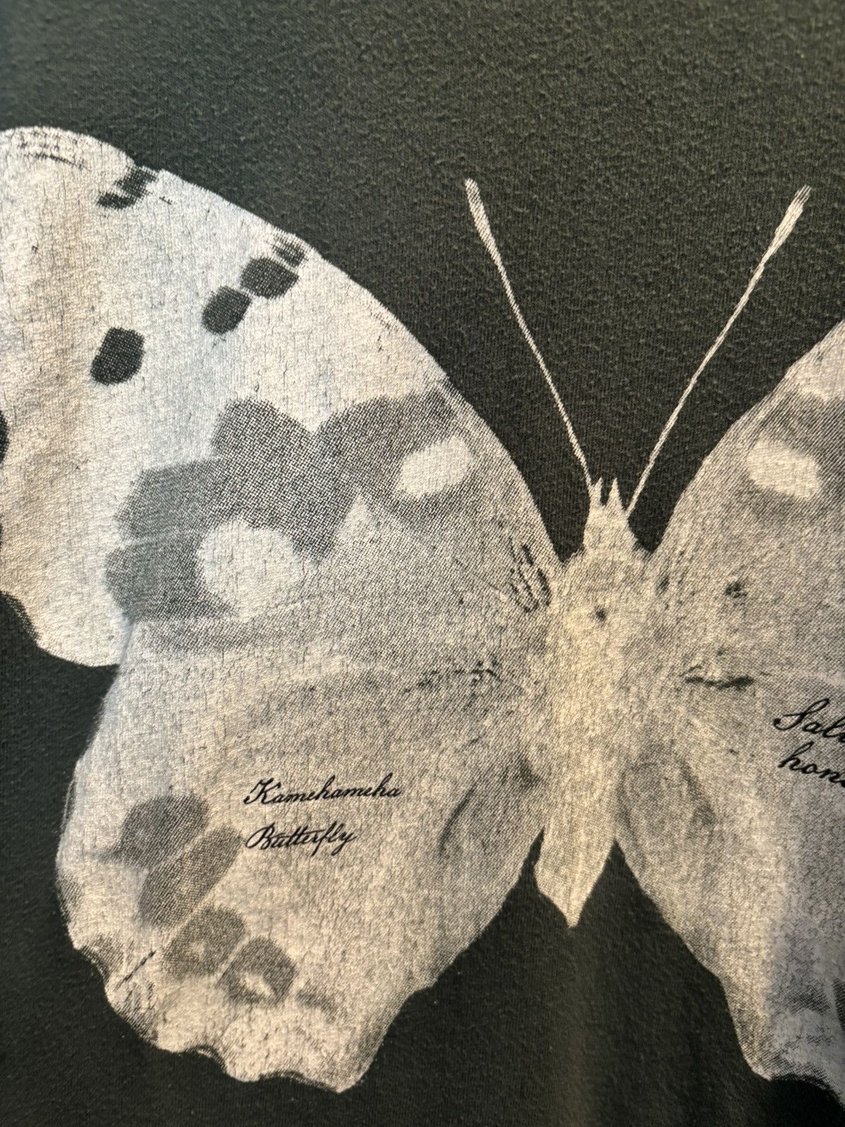 Japanese Brand Salvage Public Honolulu Kamehameha Butterfly T-shirt 🦋 Size US S / EU 44-46 / 1 - 4 Thumbnail