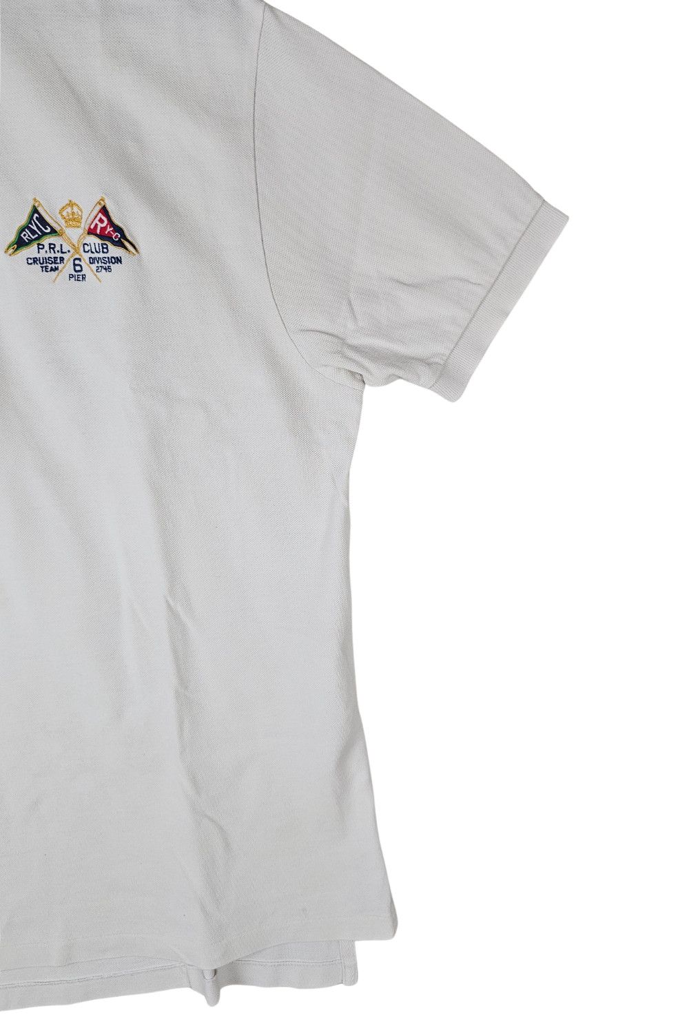Polo Ralph Lauren 2008 Polo Ralph Lauren “Regatta Pennant” Piqué Polo (L) Size US L / EU 52-54 / 3 - 8 Thumbnail