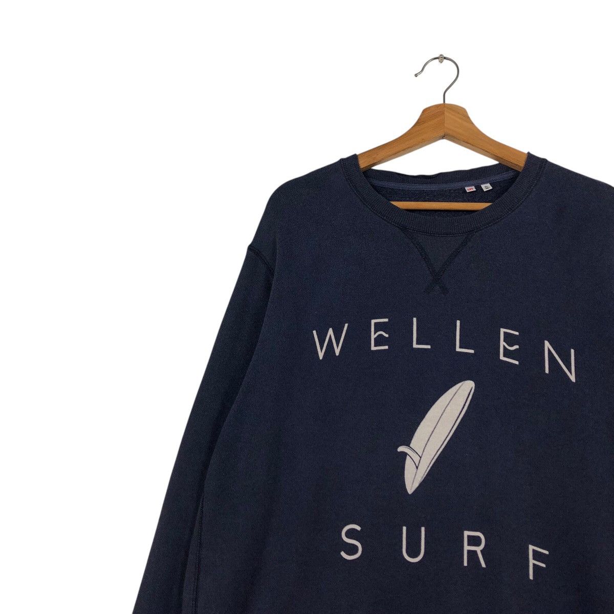 Japanese Brand Wellen Surf Graphic Crewneck Coastal Core Uniqlo UT Collab Size US XL / EU 56 / 4 - 8 Thumbnail