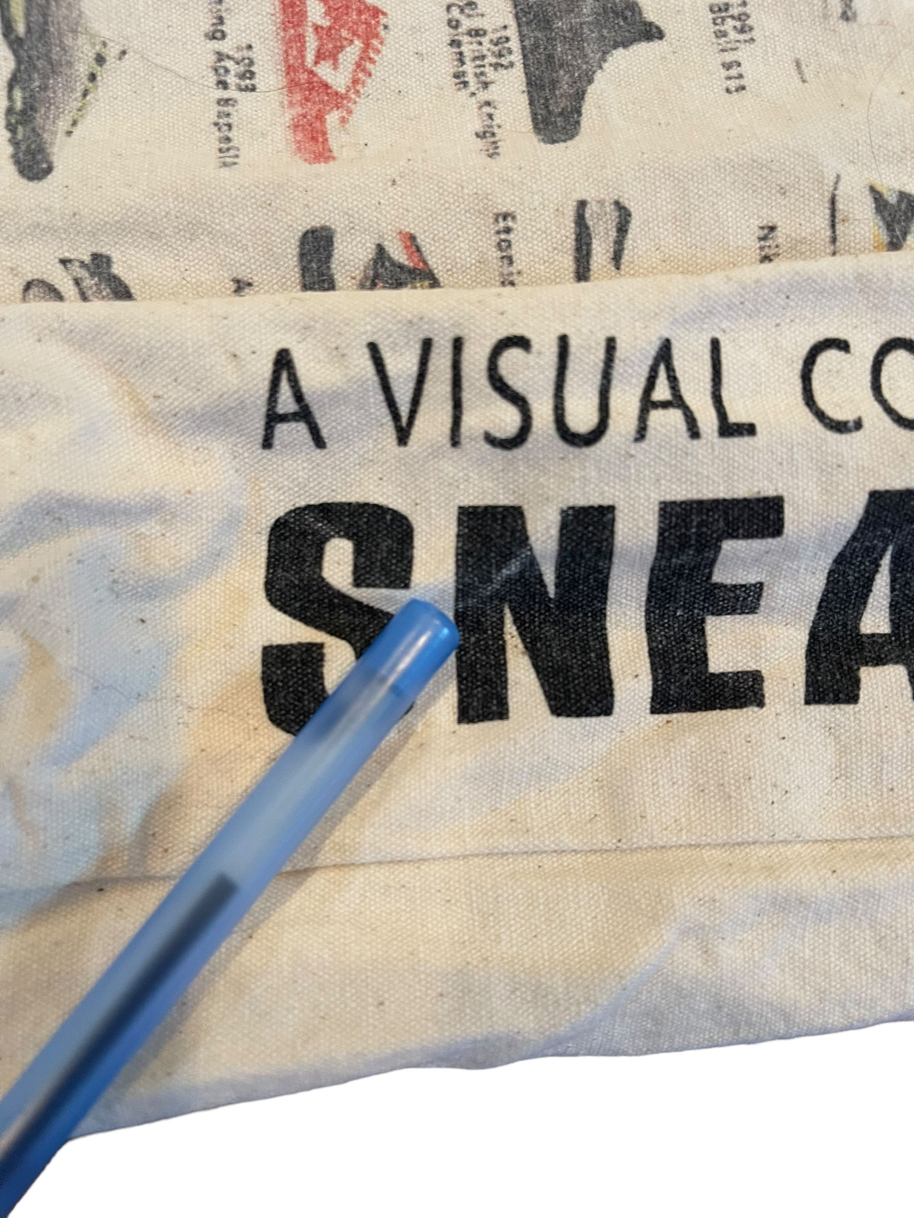 Nike Vintage 90s Visual Compendium of Sneakers Tote Bag Size ONE SIZE - 6 Thumbnail