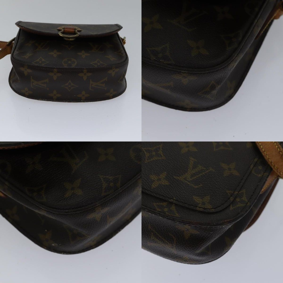 Louis Vuitton LOUIS VUITTON Monogram Saint Cloud PM Shoulder Bag M51244 Size ONE SIZE - 10 Thumbnail
