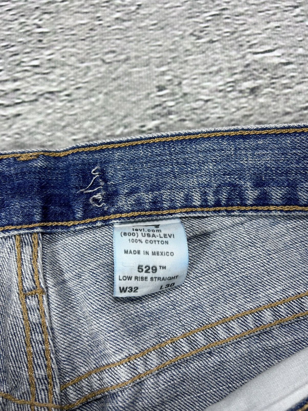 Levi's Vintage Clothing Levis jeans 529 Denim pants Jeans custom made baggy Size US 32 / EU 48 - 8 Thumbnail