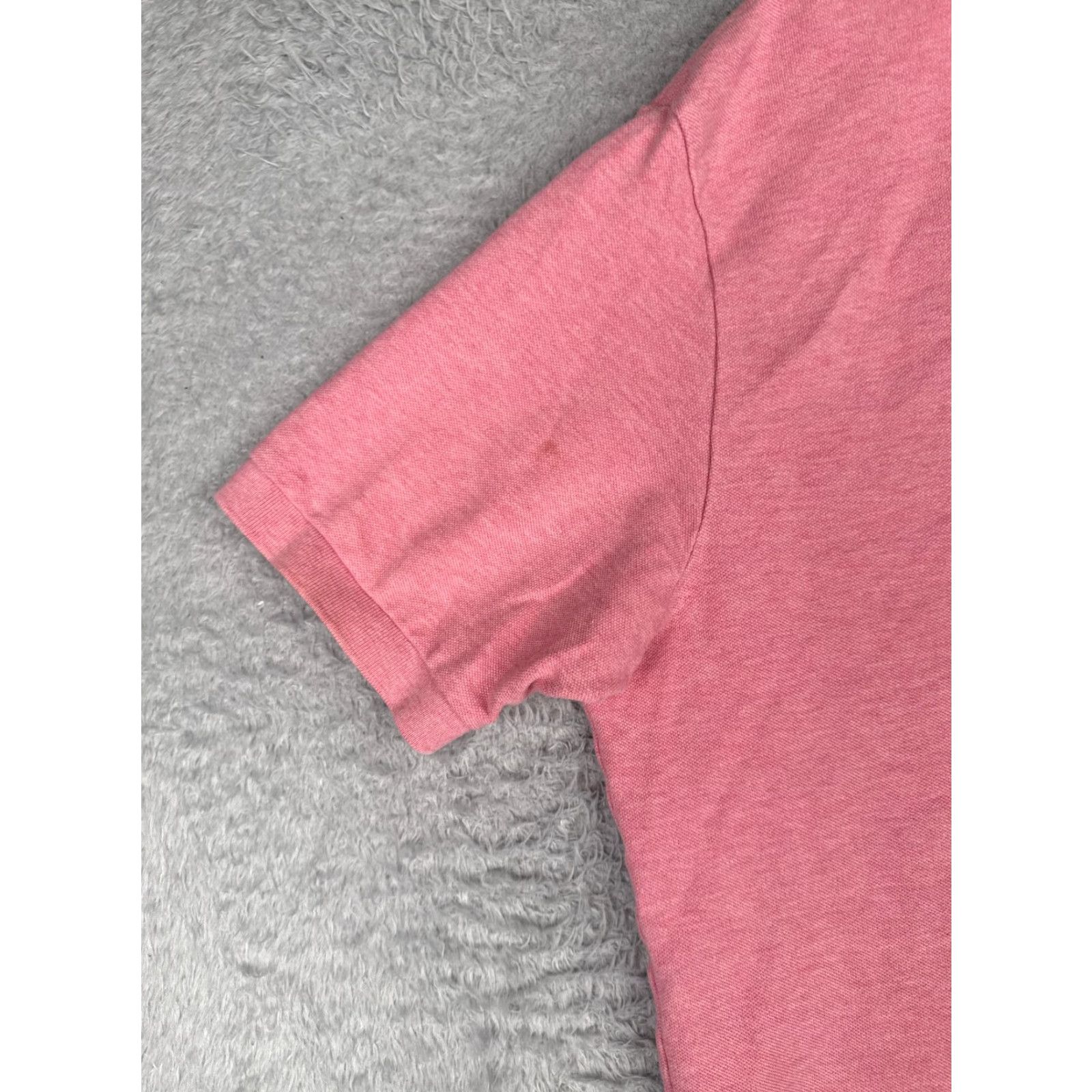 Ralph Lauren VINTAGE Nike Polo Shirt Men XL Pink Short Sleeve Cotton READ Size US XL / EU 56 / 4 - 3 Thumbnail