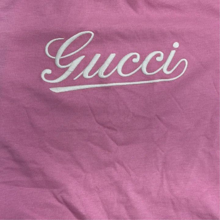 Other Gucci FW24 Embroidered Logo Slim Fit T-Shirt-2507 Size XL / US 12-14 / IT 48-50 - 5 Thumbnail