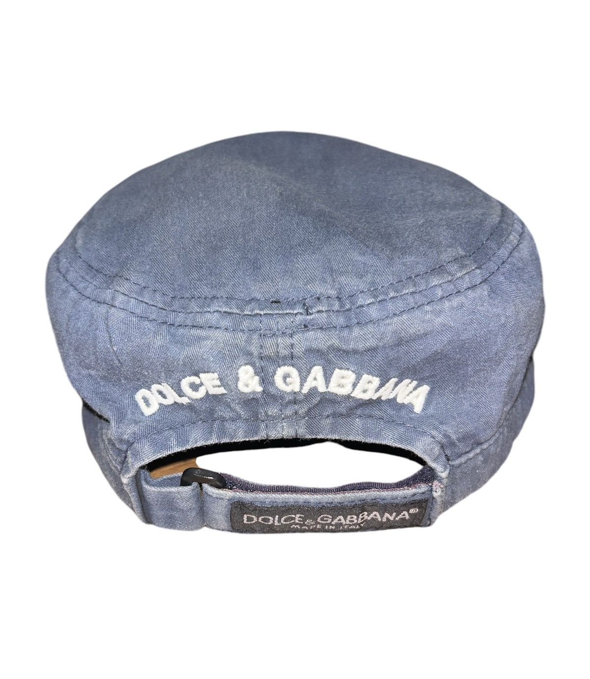 Dolce & Gabbana Dolce & Gabbana Distressed Patrol Cap Size ONE SIZE - 4 Thumbnail