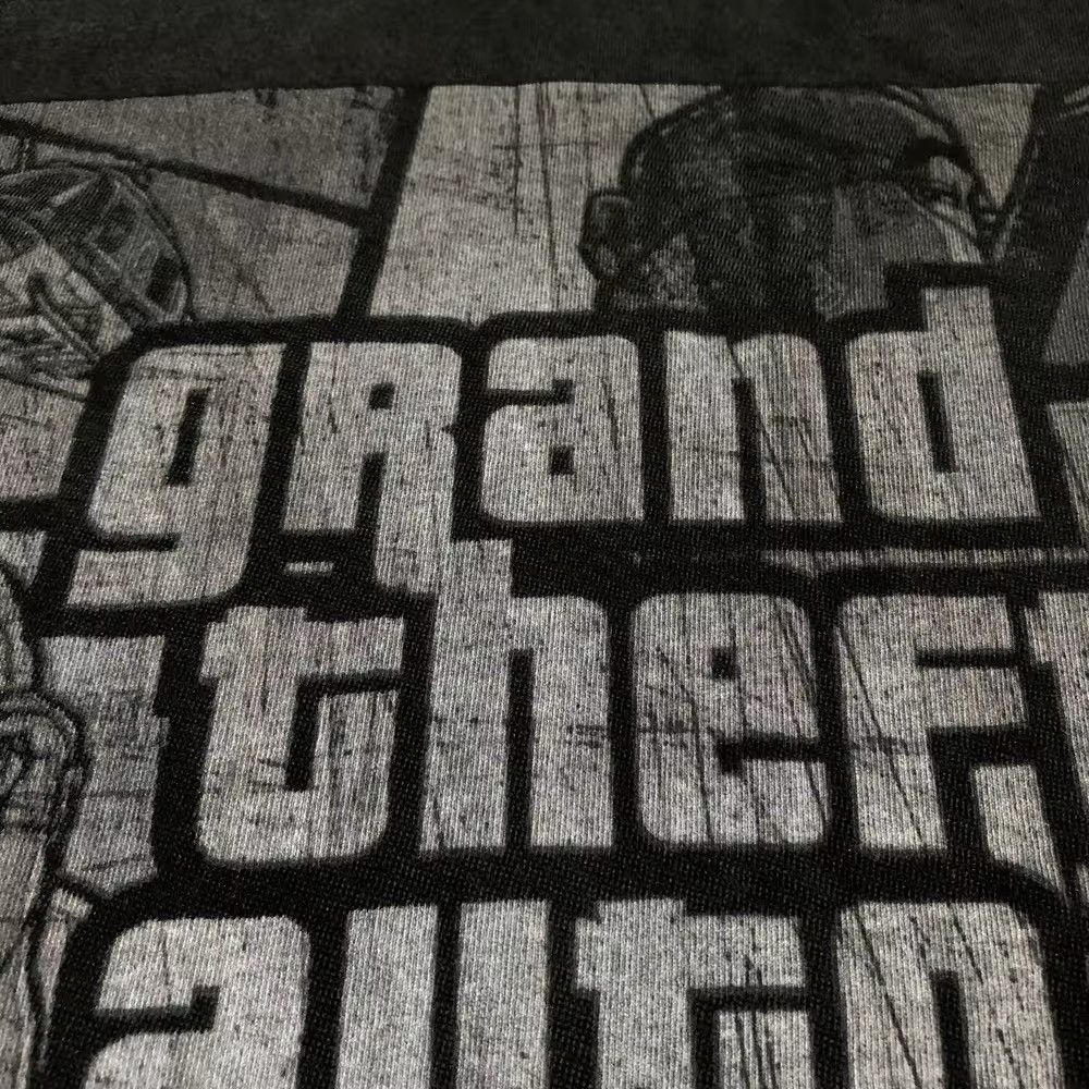 Other Vintage GTA Graphics Printed T Shirt Size US XL / EU 56 / 4 - 4 Thumbnail