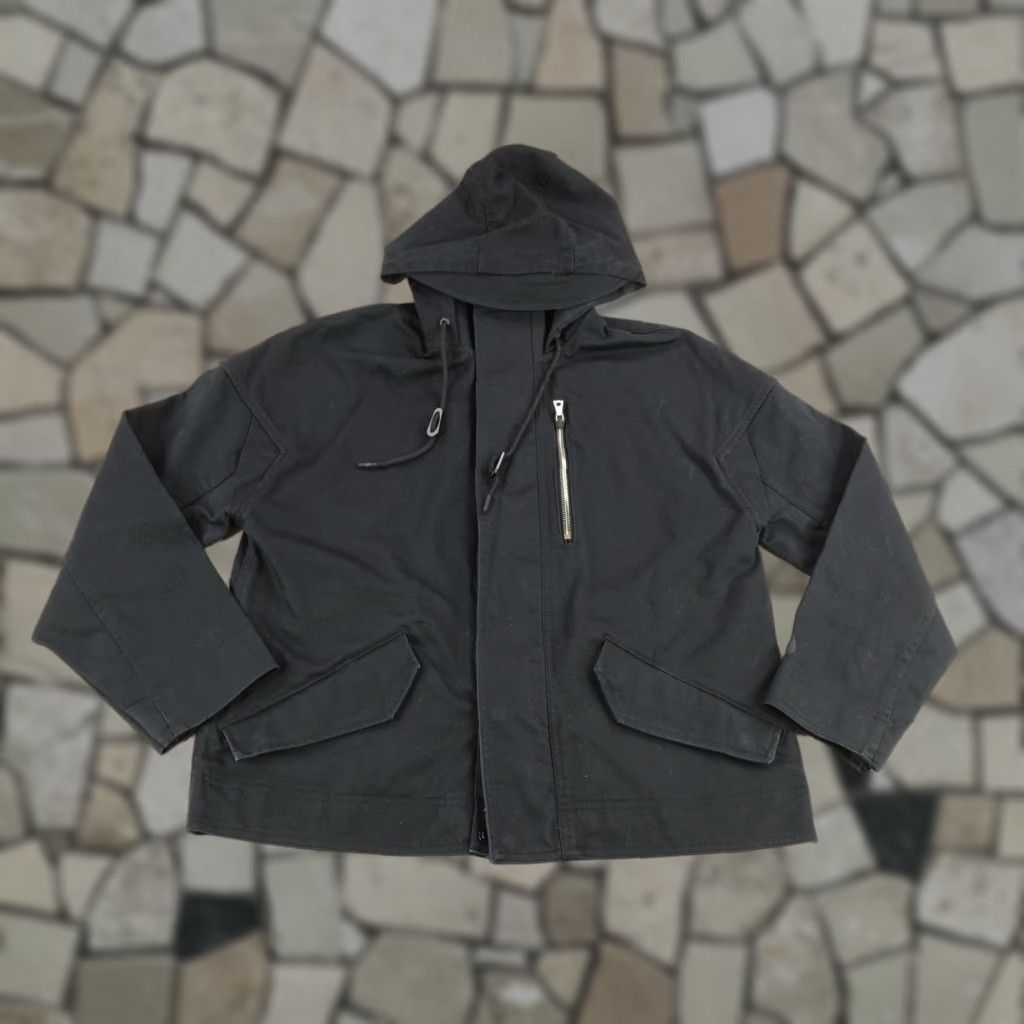 Nike Nike Jacket Women's Parka S Black Cotton Nylon Utility Military Tactical Hooded Size S / US 4 / IT 40 - 1 Thumbnail