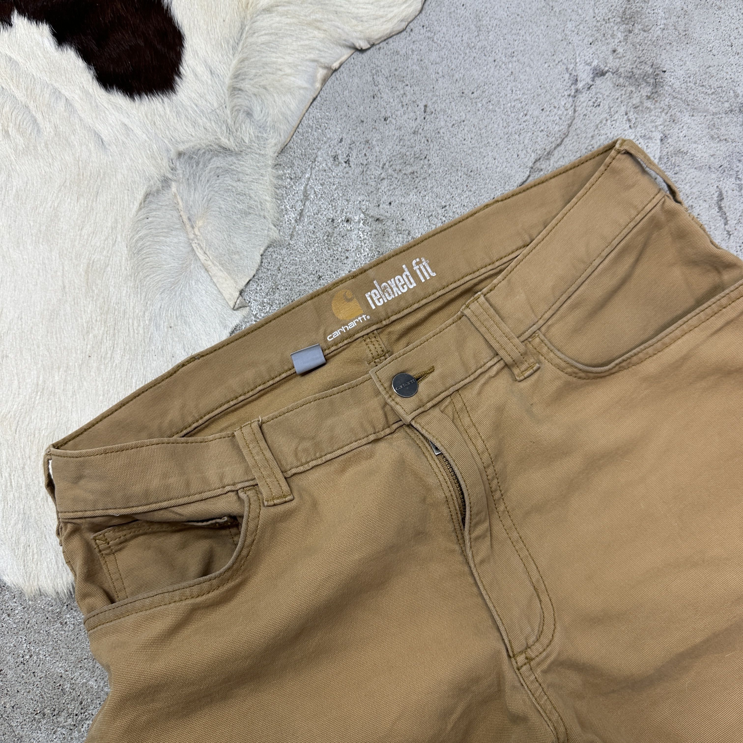 Carhartt Vintage Streetwear Skater Carhartt Relaxed Fit Pants Y2K Size US 34 / EU 50 - 6 Thumbnail