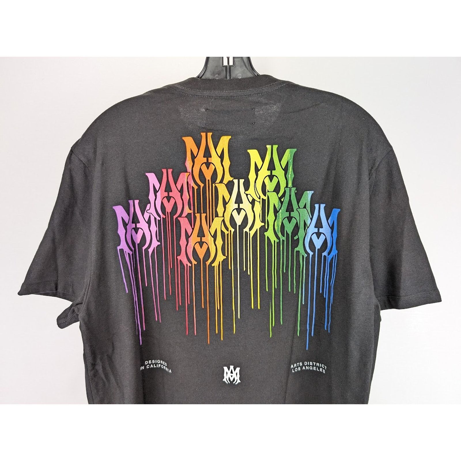 Amiri o1rshd1 MA Drip Collage Tee T-Shirt in Black Size US XXL / EU 58 / 5 - 13 Thumbnail