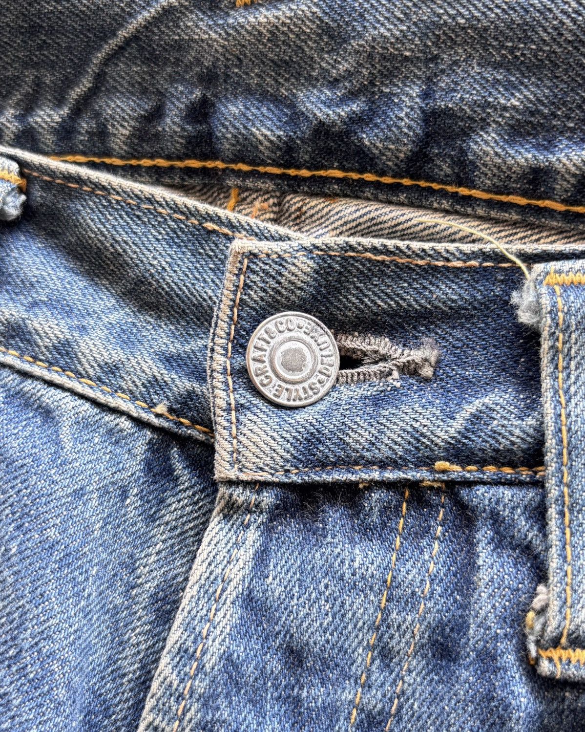 Evisu Evis Evisu Selvedge Denim Jeans Size US 30 / EU 46 - 7 Thumbnail