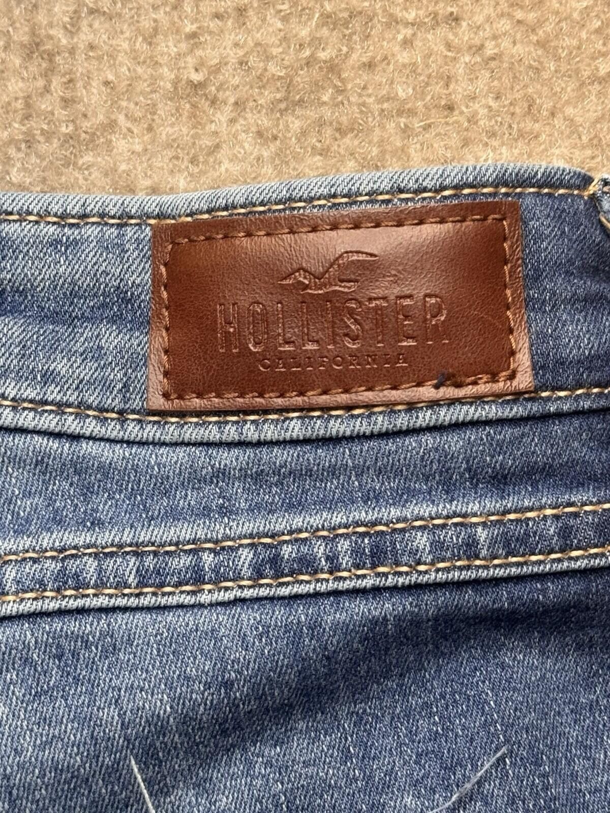 Hollister Hollister Skinny Jeans W 31x30 Distressed Stretch Jeans 757 Size 31" - 8 Thumbnail