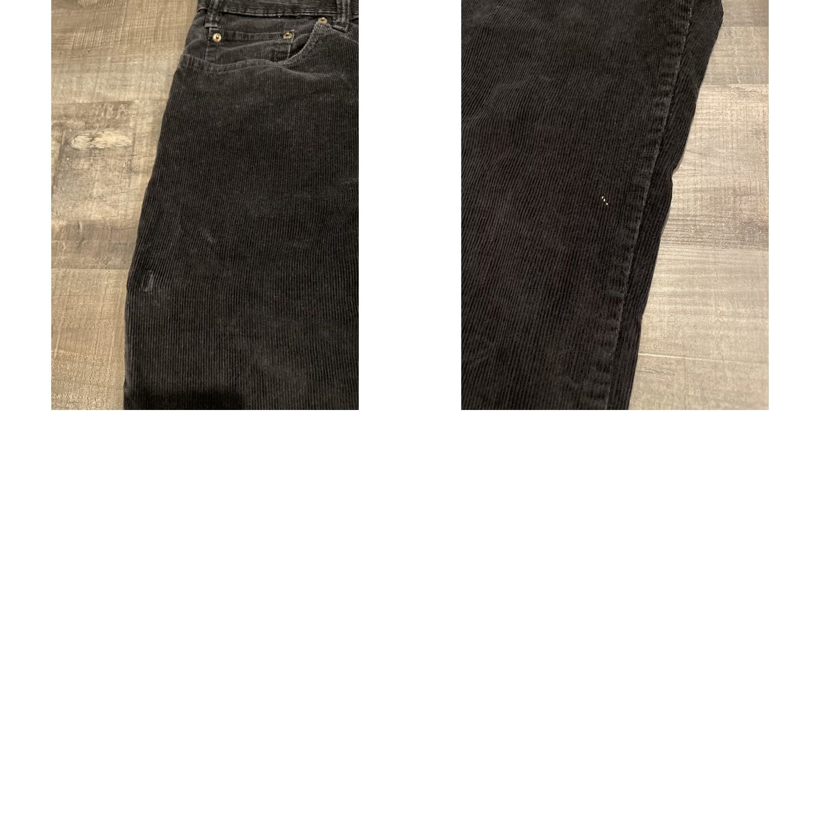Gap VINTAGE Gap Pants Men 38x34 Black Chino Corduroy Thick Baggy Easy Fit Y2K F254 Pants Regular Men Blue 90s Style Corduroy Straight Size US 38 / EU 54 - 8 Thumbnail