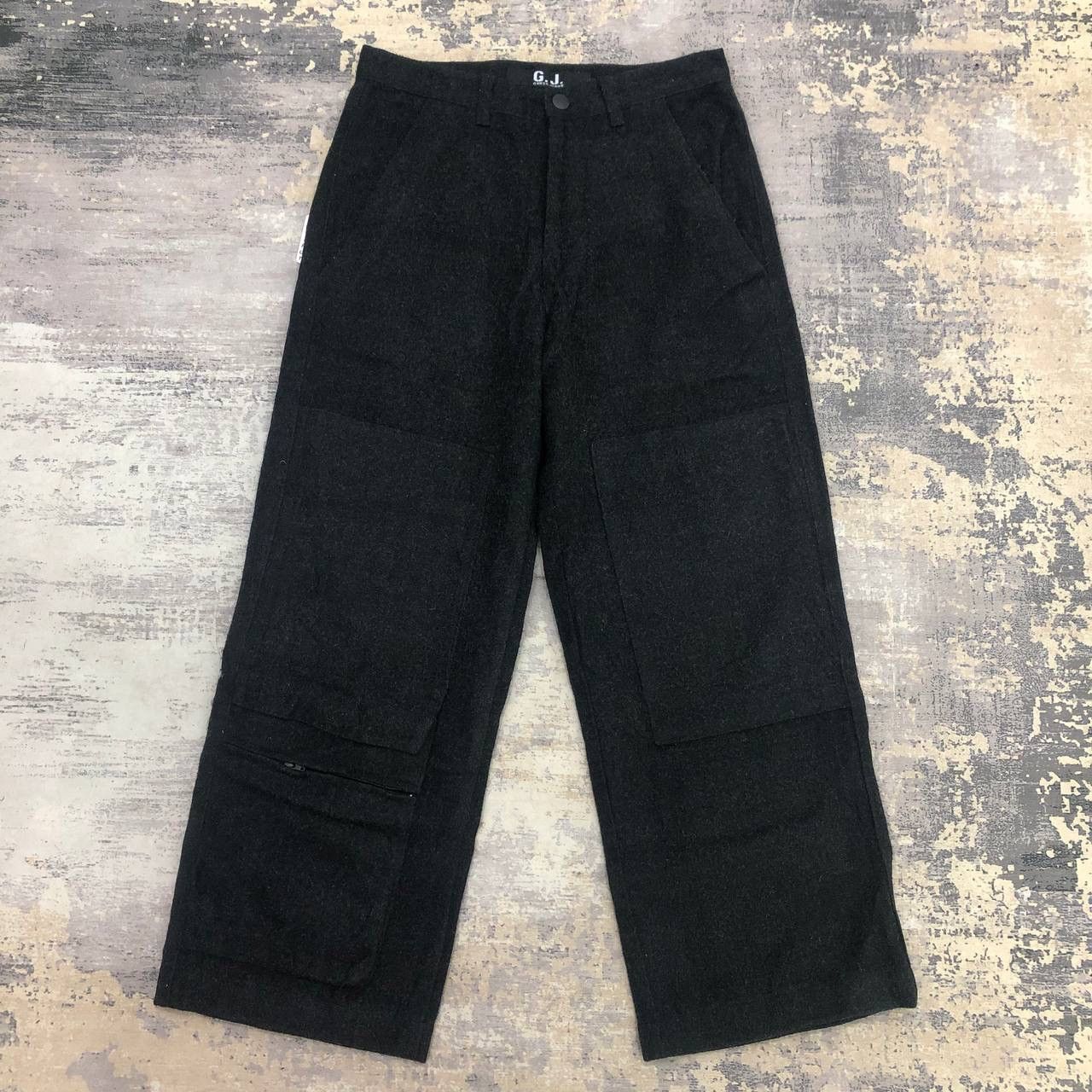 Guess P862. GUESS WOOL BAGGY PANTS Size 28" / US 6 / IT 42 - 1 Thumbnail