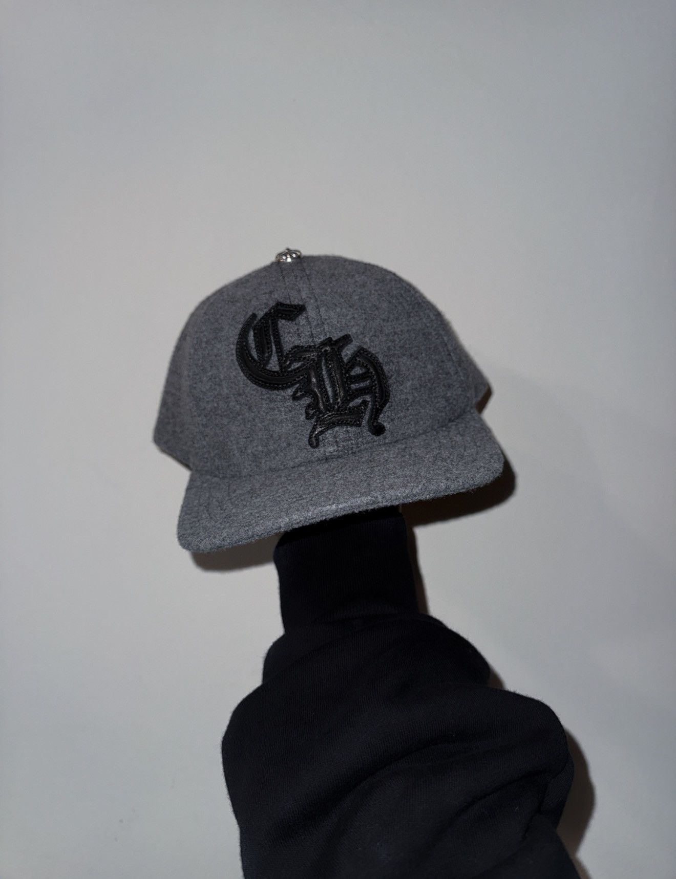 Chrome hearts logo wool hat