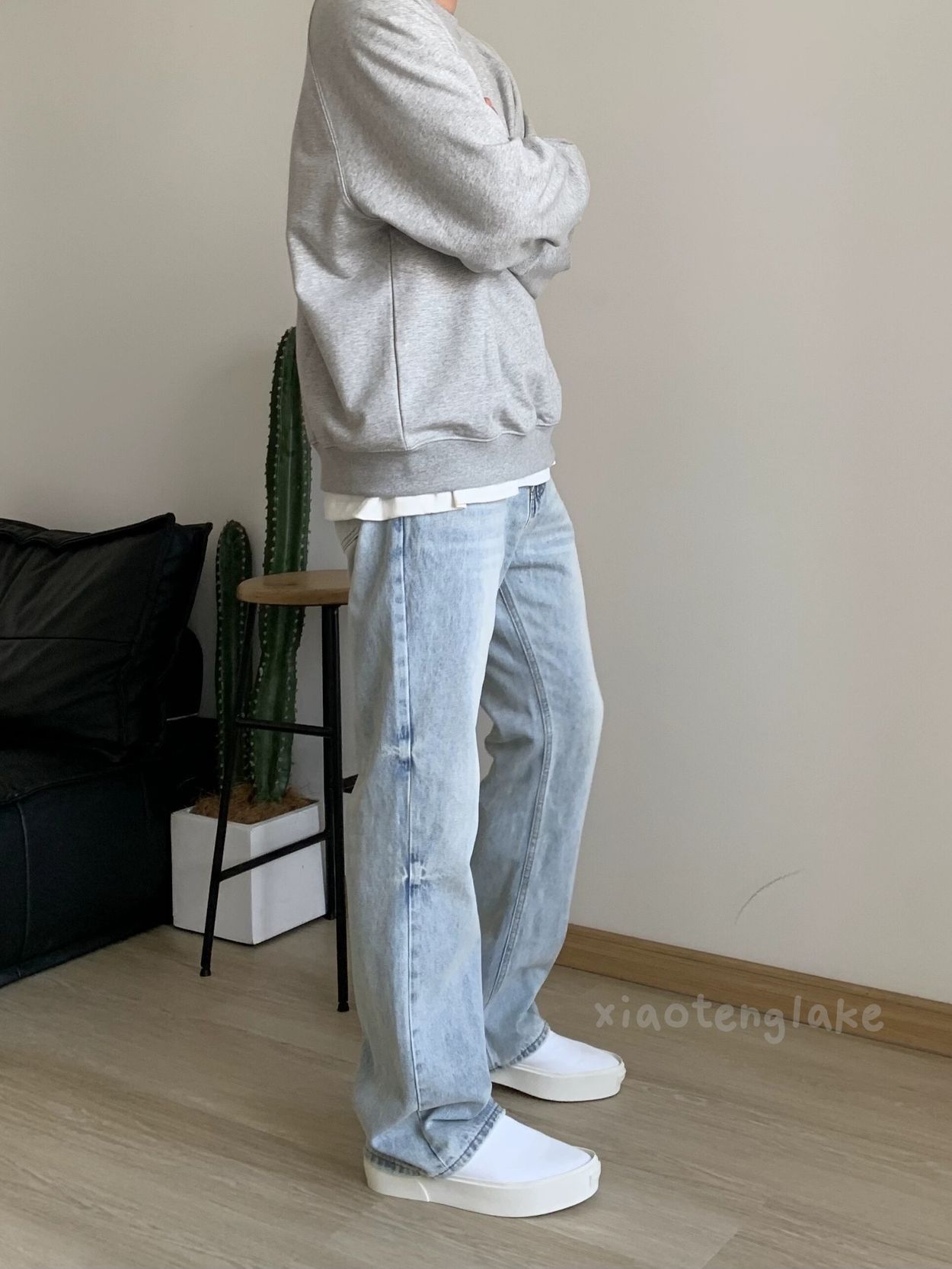 Jean × Vintage washed faded cleanfit yuppie y2k bootcut jeans Size US 30 / EU 46 - 8 Thumbnail